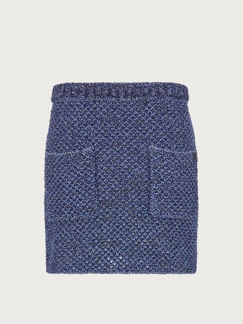 KNITTED MINI SKIRT 1