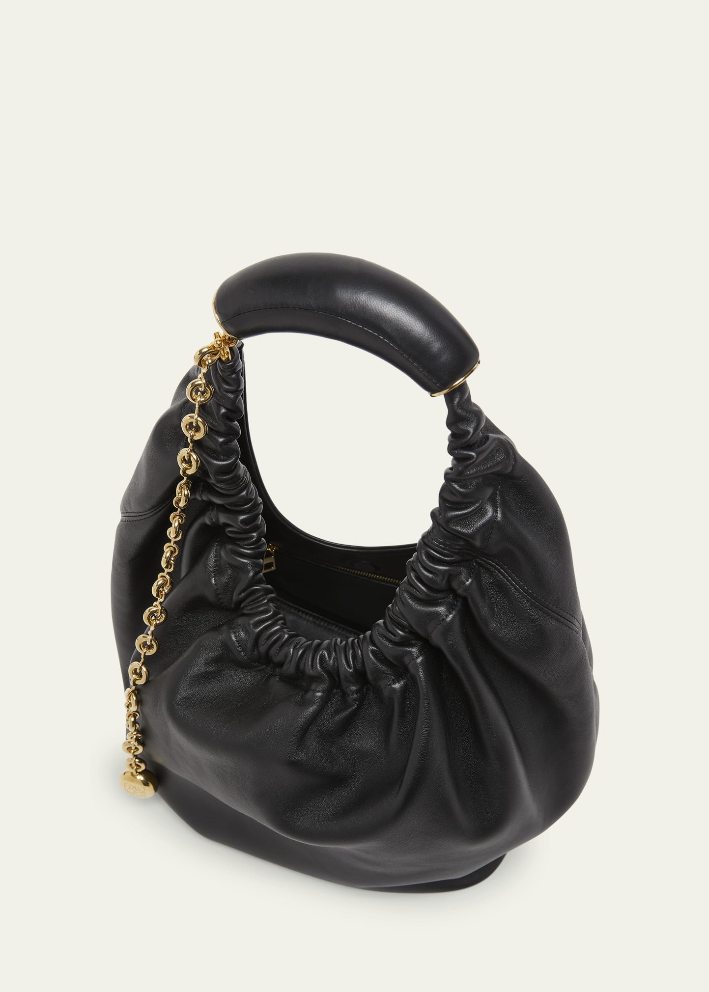 Squeeze Small Shoulder Bag in Napa Leather - 4