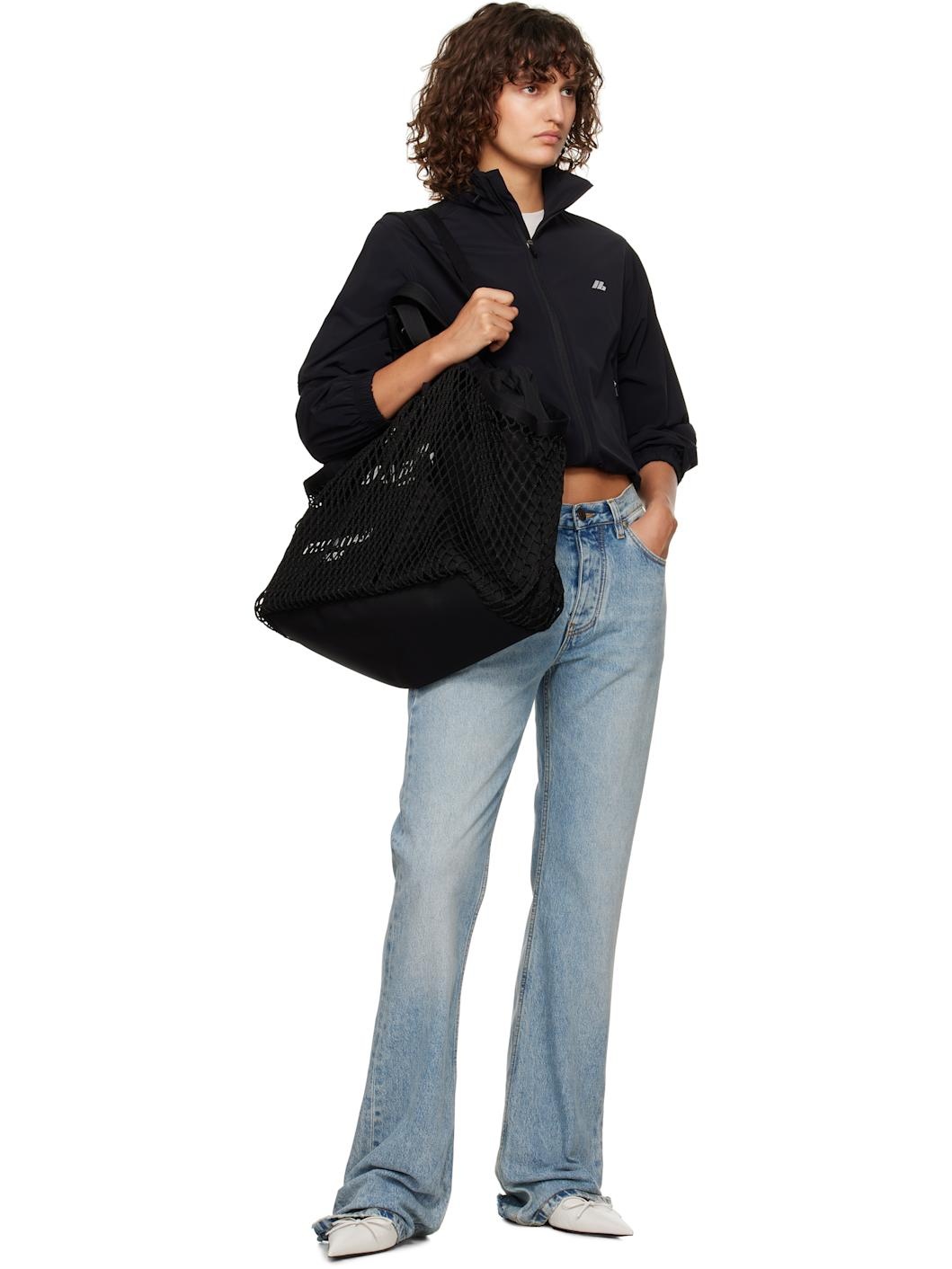 Blue Low Waist Straight Jeans - 4