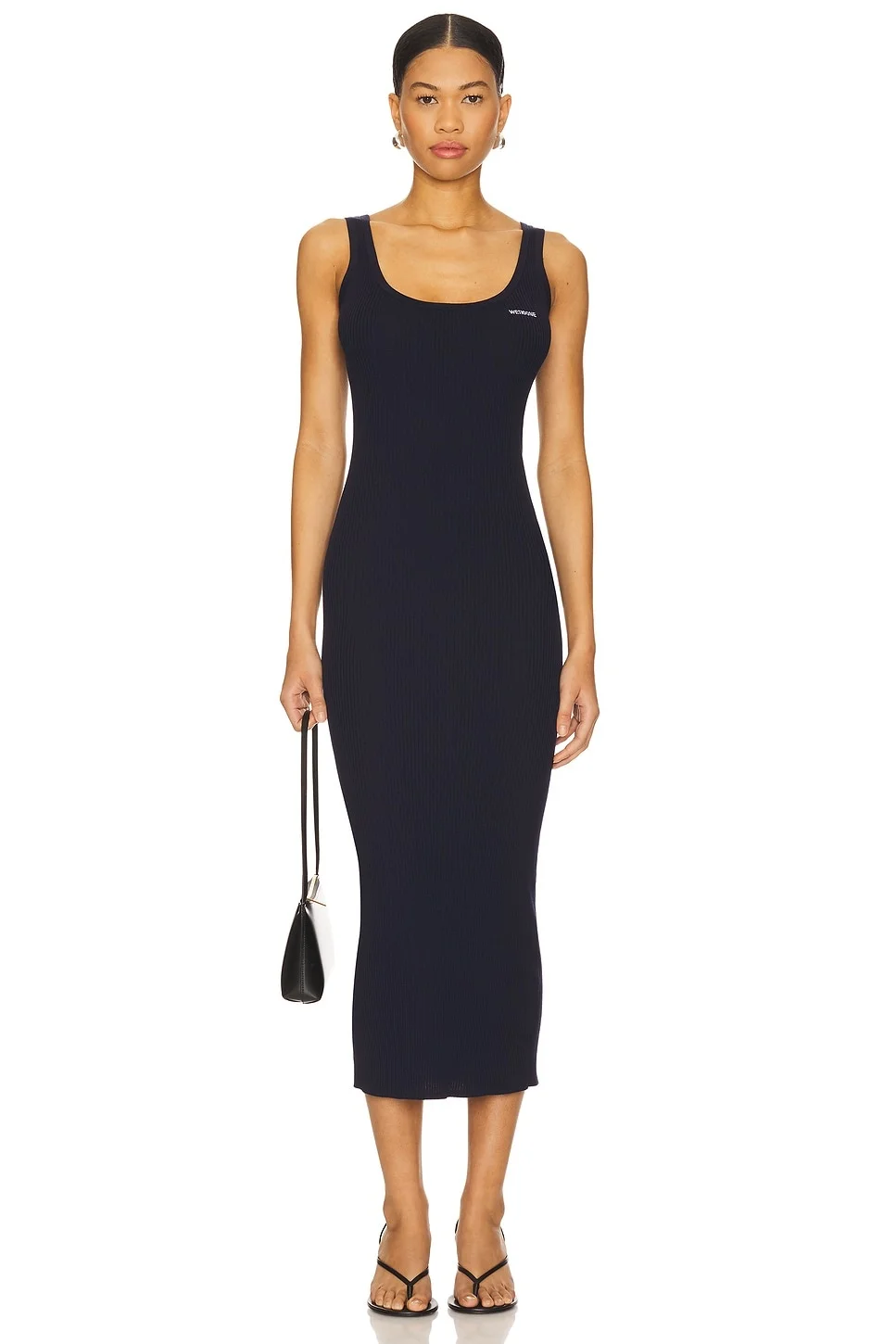 Ribbed Knit Dress - 1