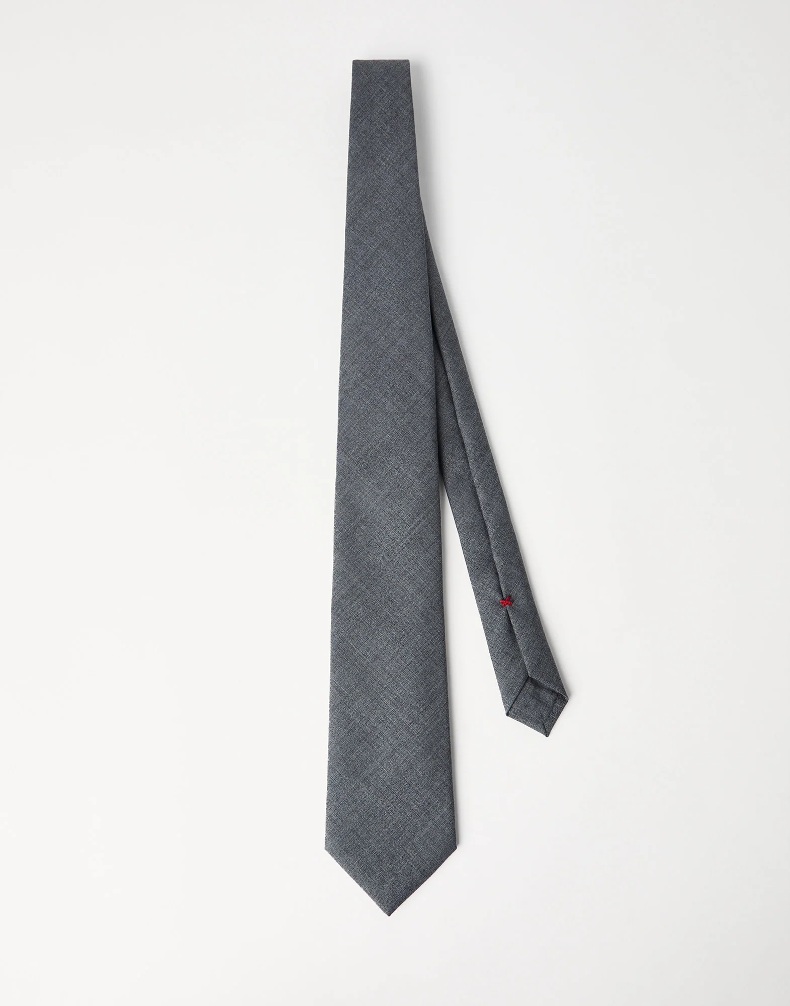 Virgin wool tie - 1