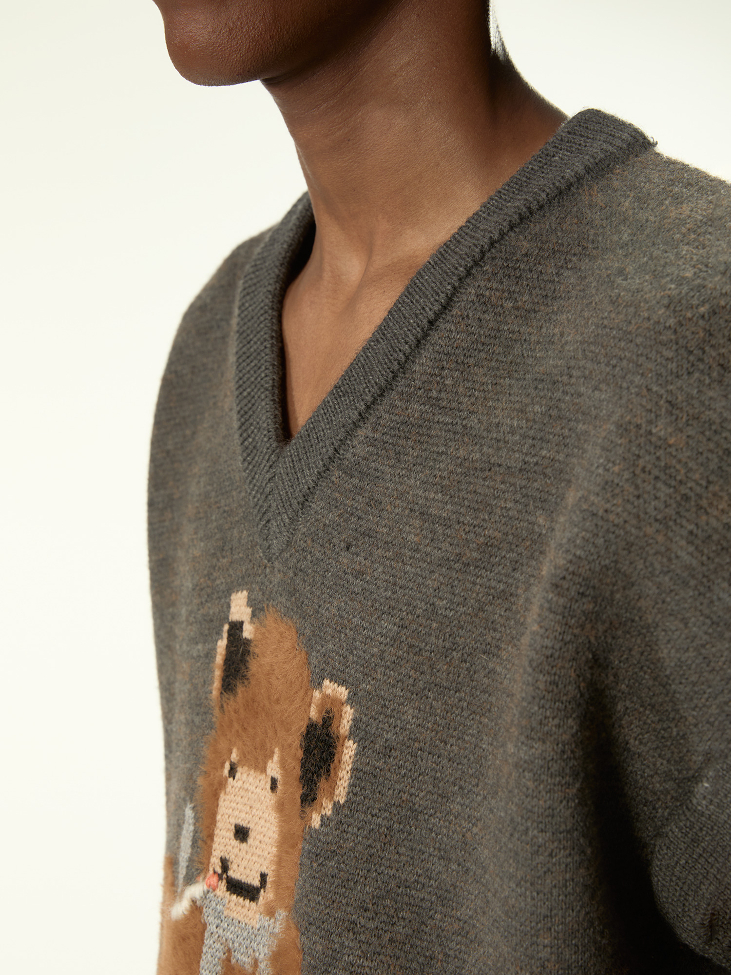 Teddy Bear Vest Hazelnut - 4