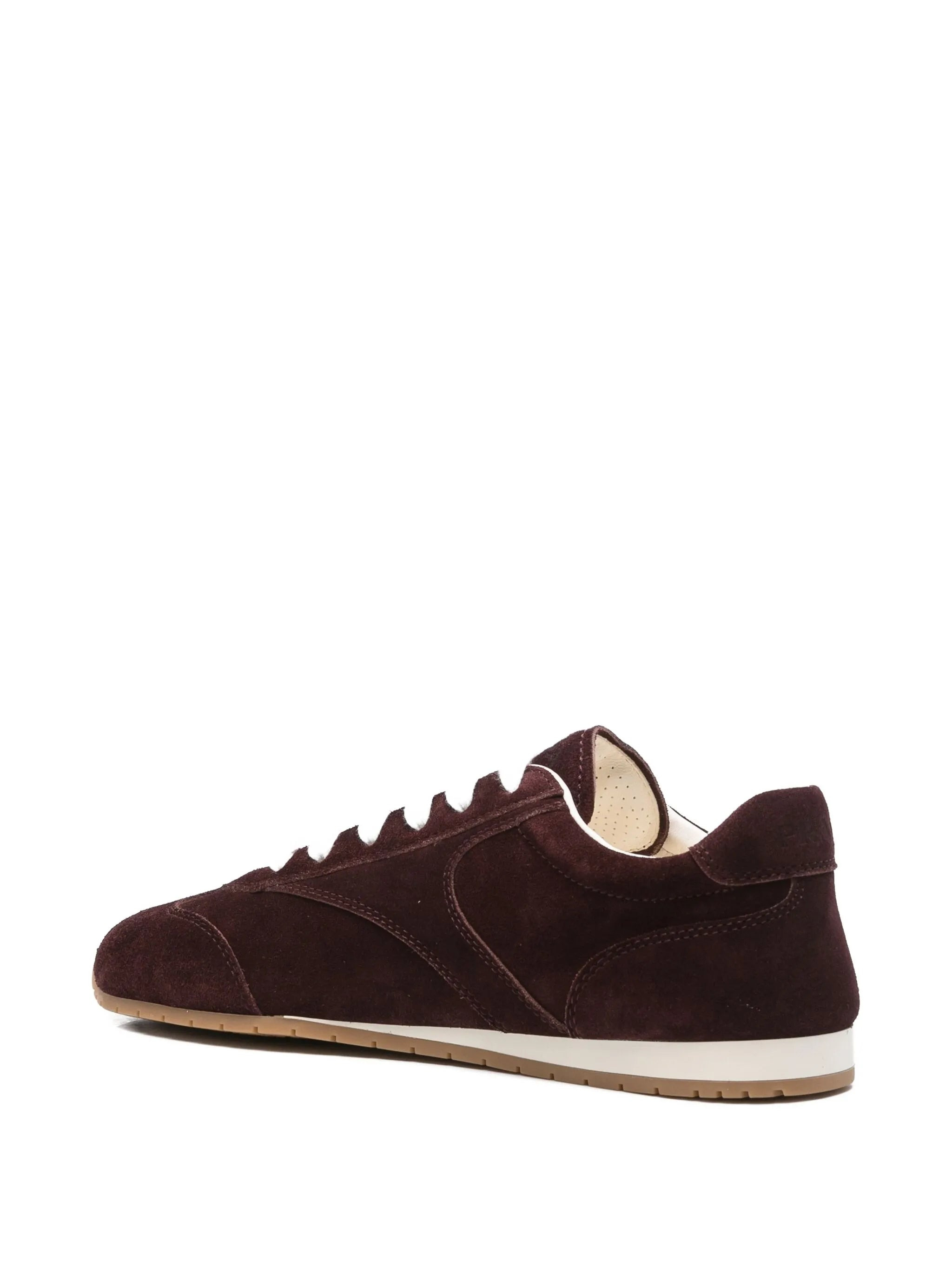 Prada Suede Lace-up Sneakers - 2