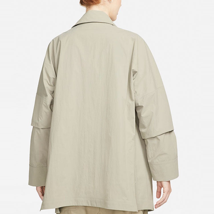 (WMNS) Nike ESC Series Solid Color Pocket High Collar Jacket DH2959-230 - 5