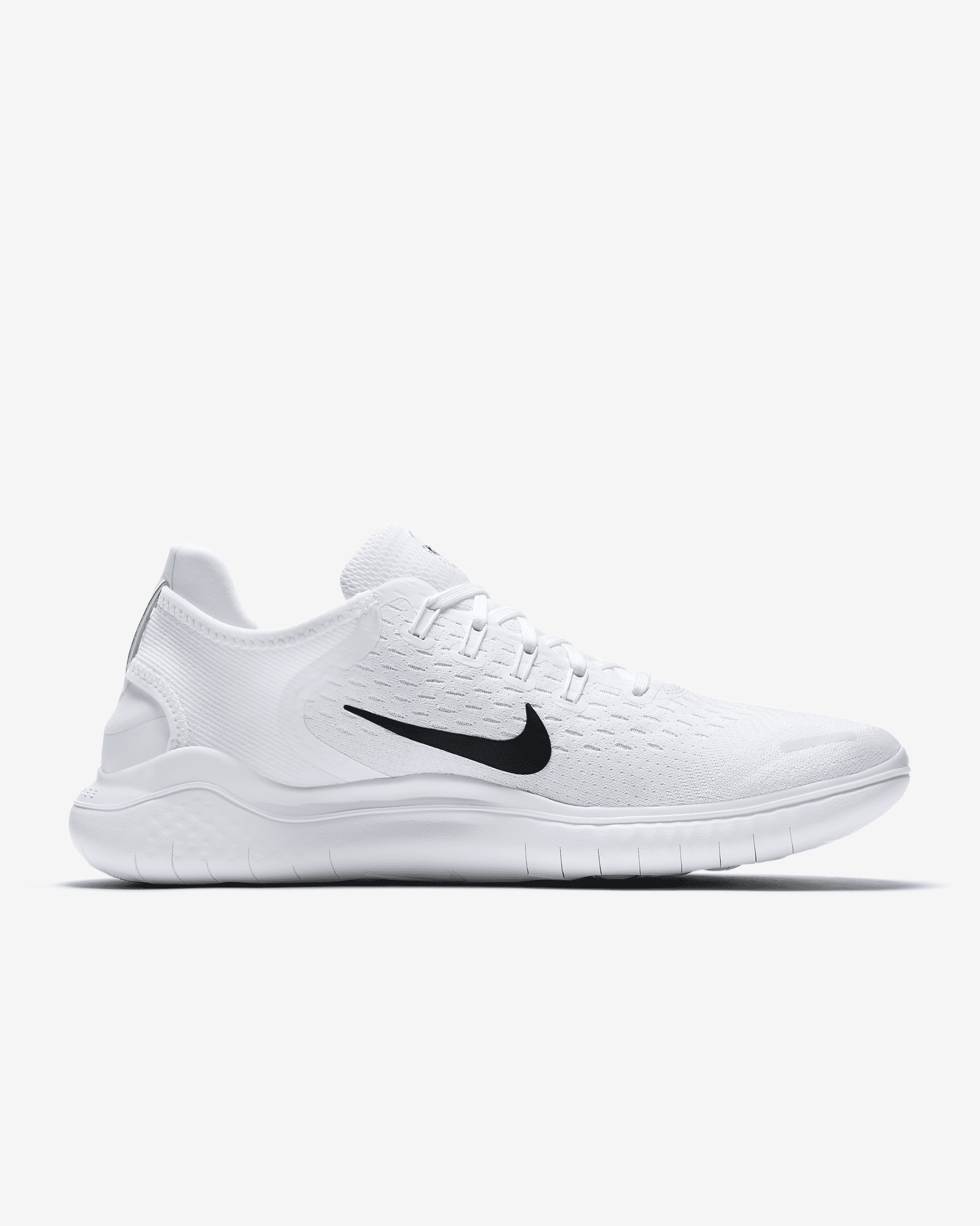 Run Flyknit Men's Free Rn 2018 Running Shoes White Rn Flyknit