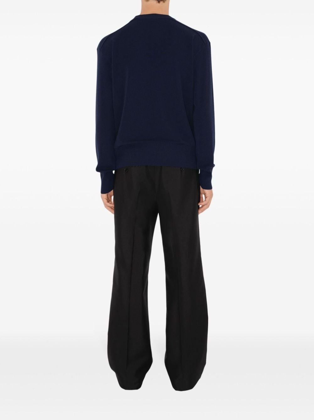 fine-knit woll jumper - 3