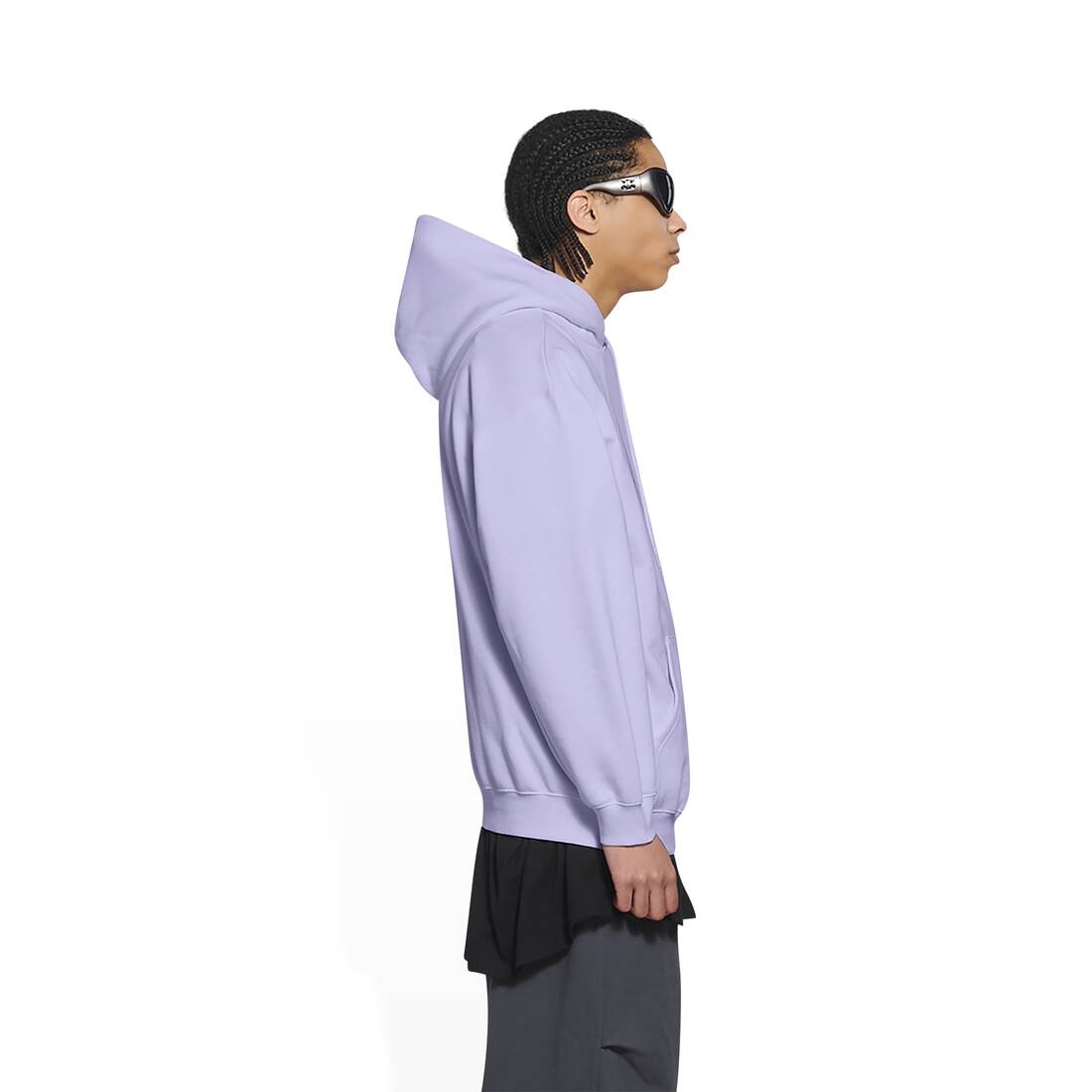 Men's Political Campaign Hoodie Medium Fit in Purple - 3