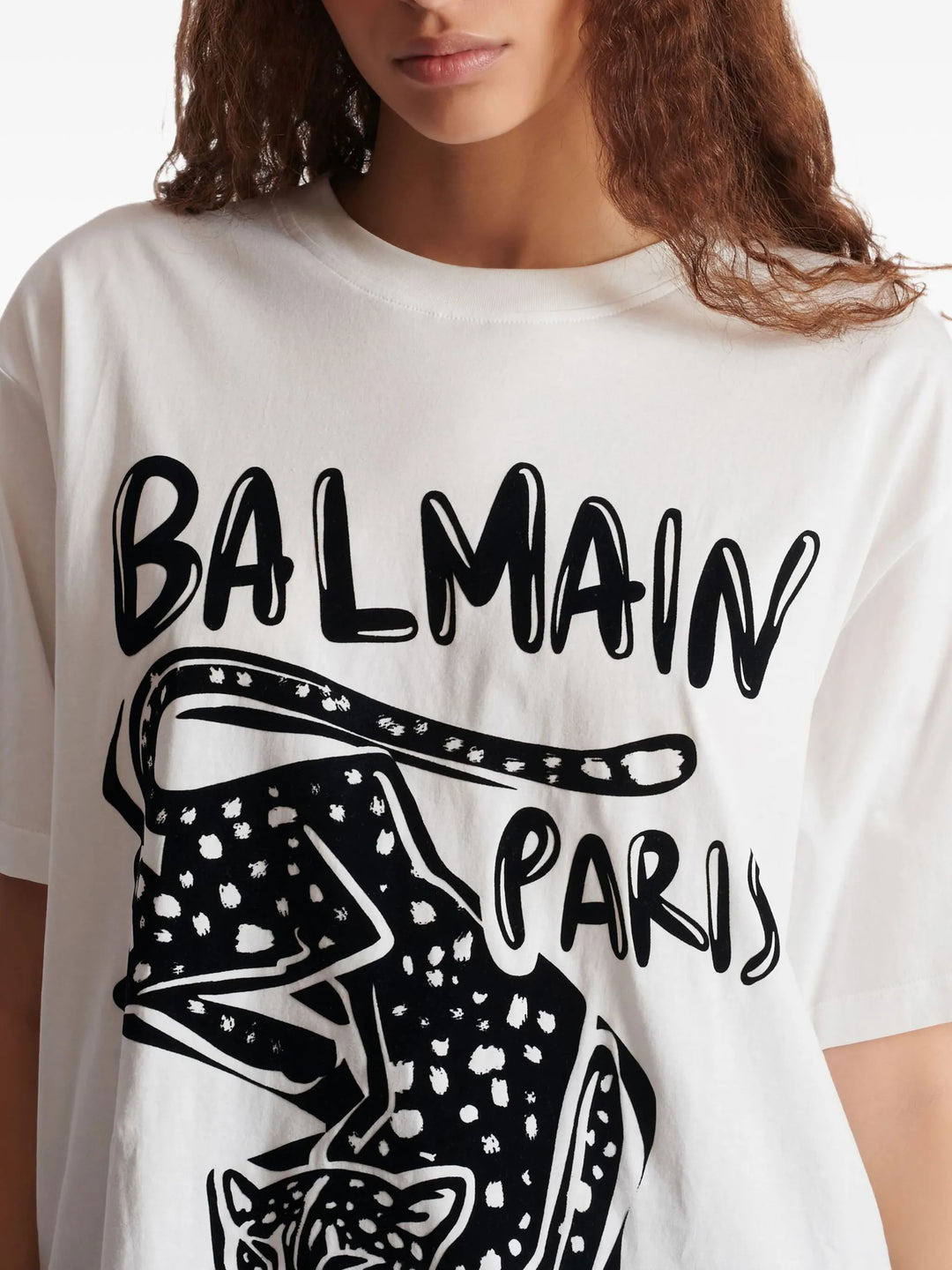 Leopard Print Oversize T-Shirt - 5