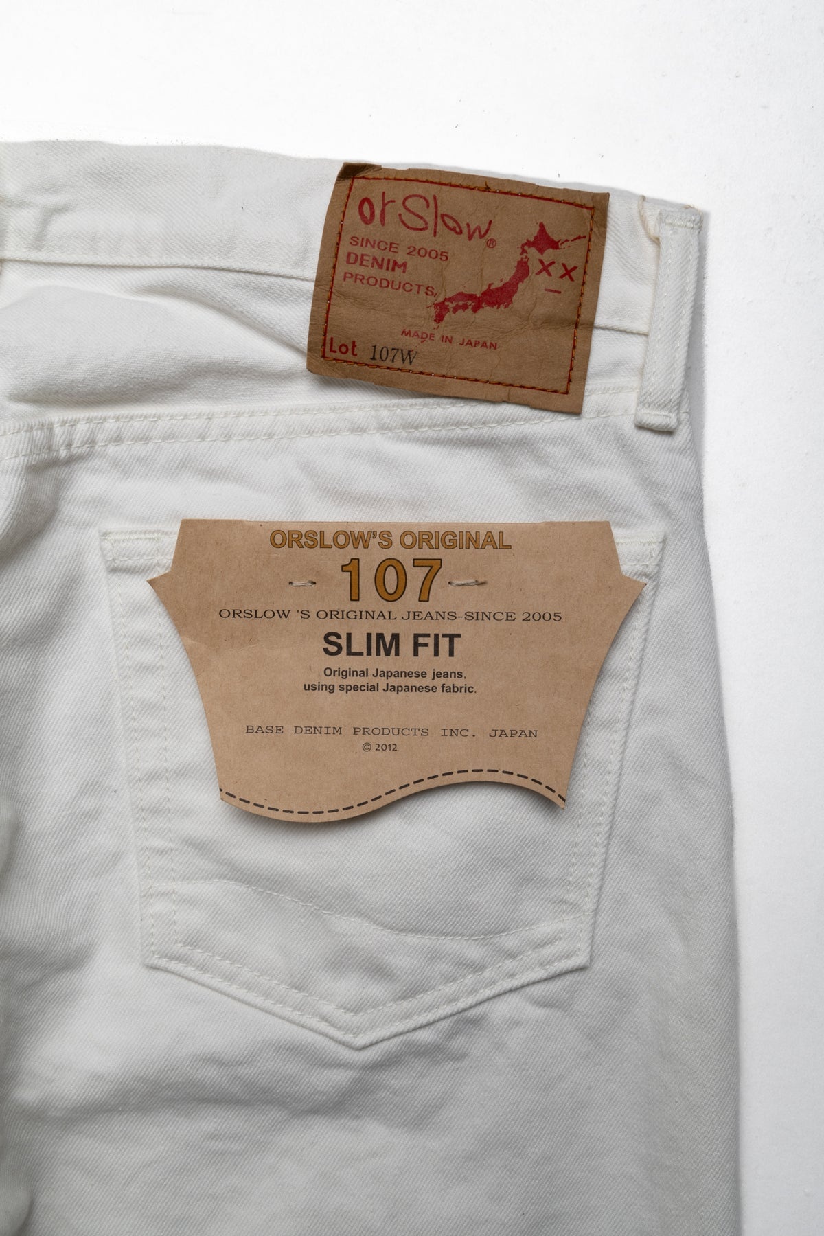 Ivy Fit Denim 107 - White Denim - 10