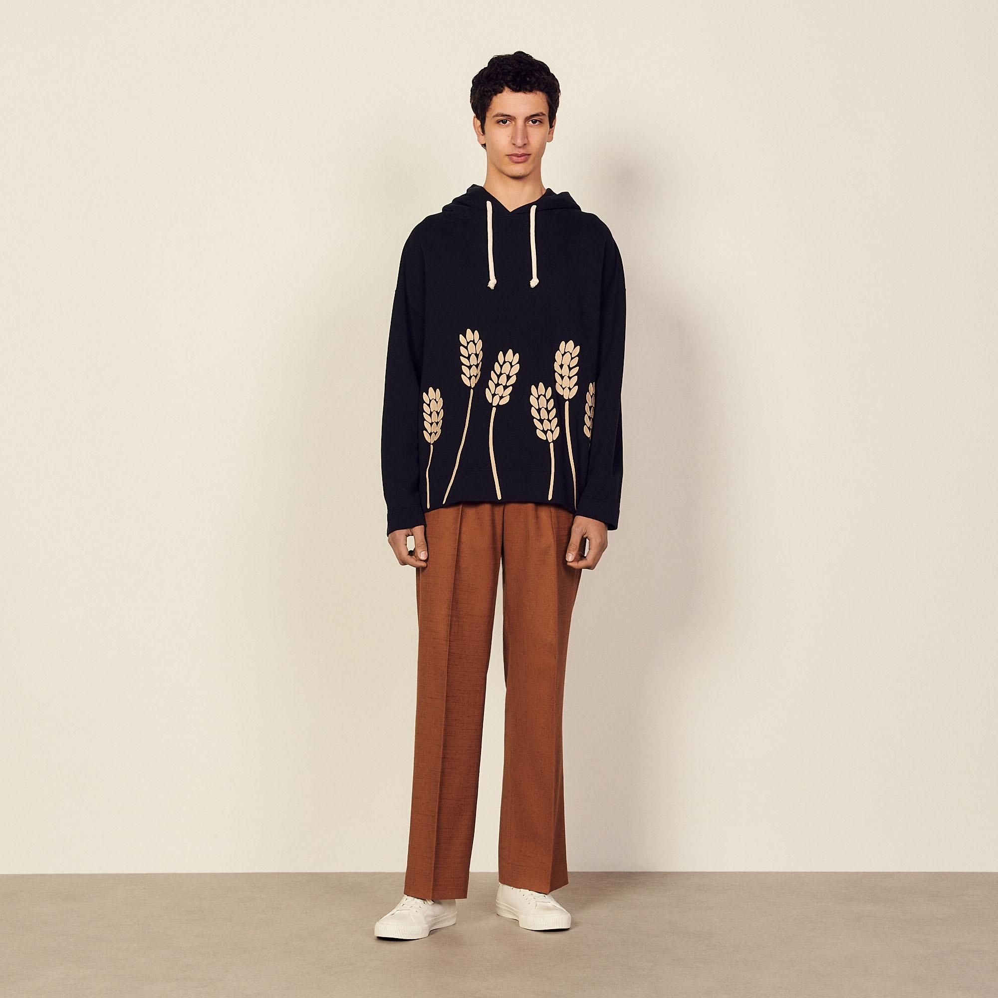 Embroidered hoodie - 6