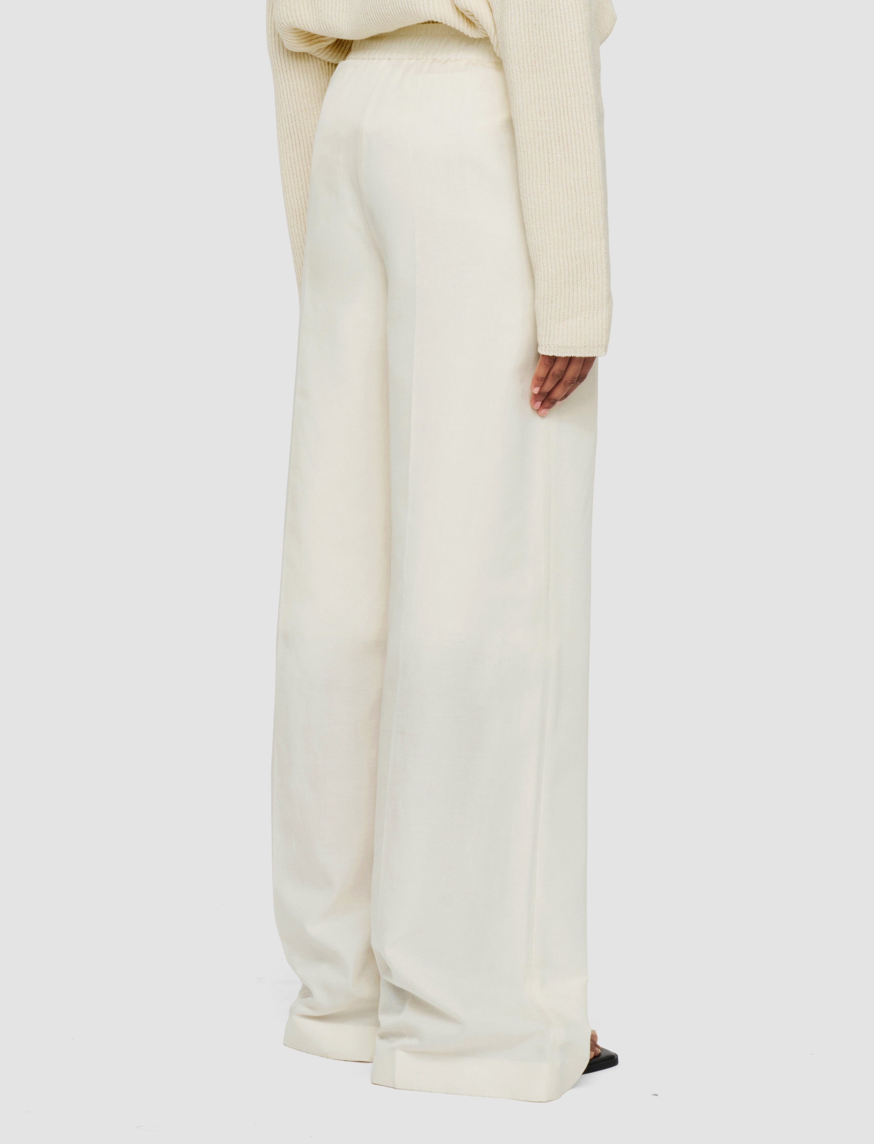 Alanel Soft Cotton Silk Trousers - 3