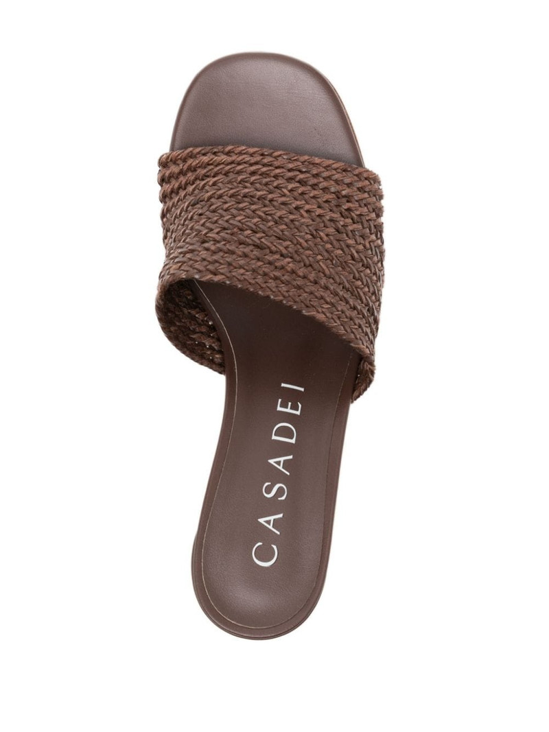 Hanoi 60mm woven mules 4