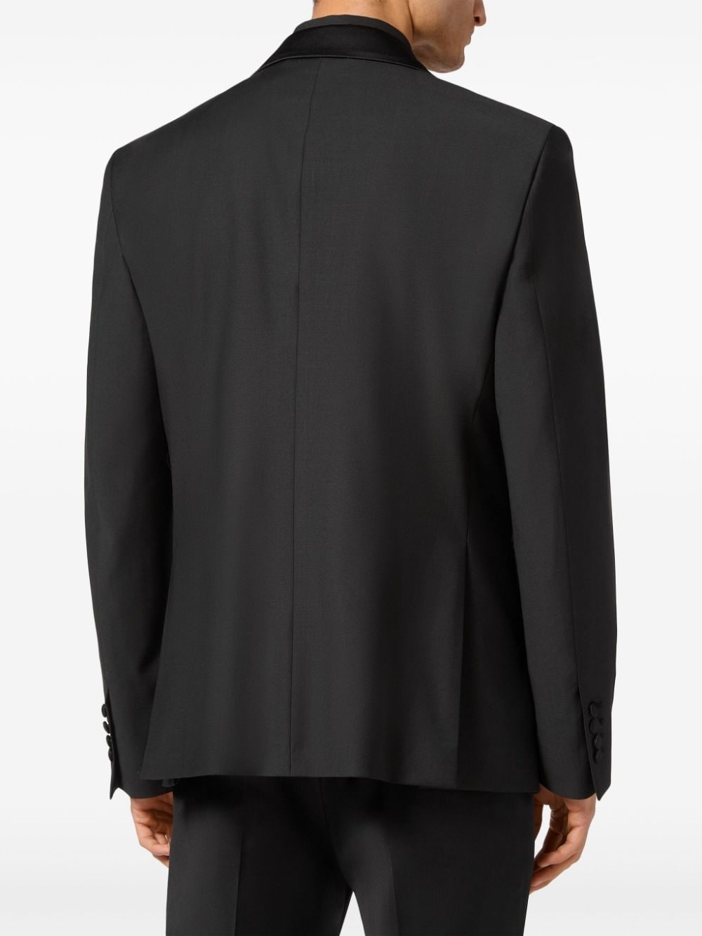 Flame single-breasted blazer - 4