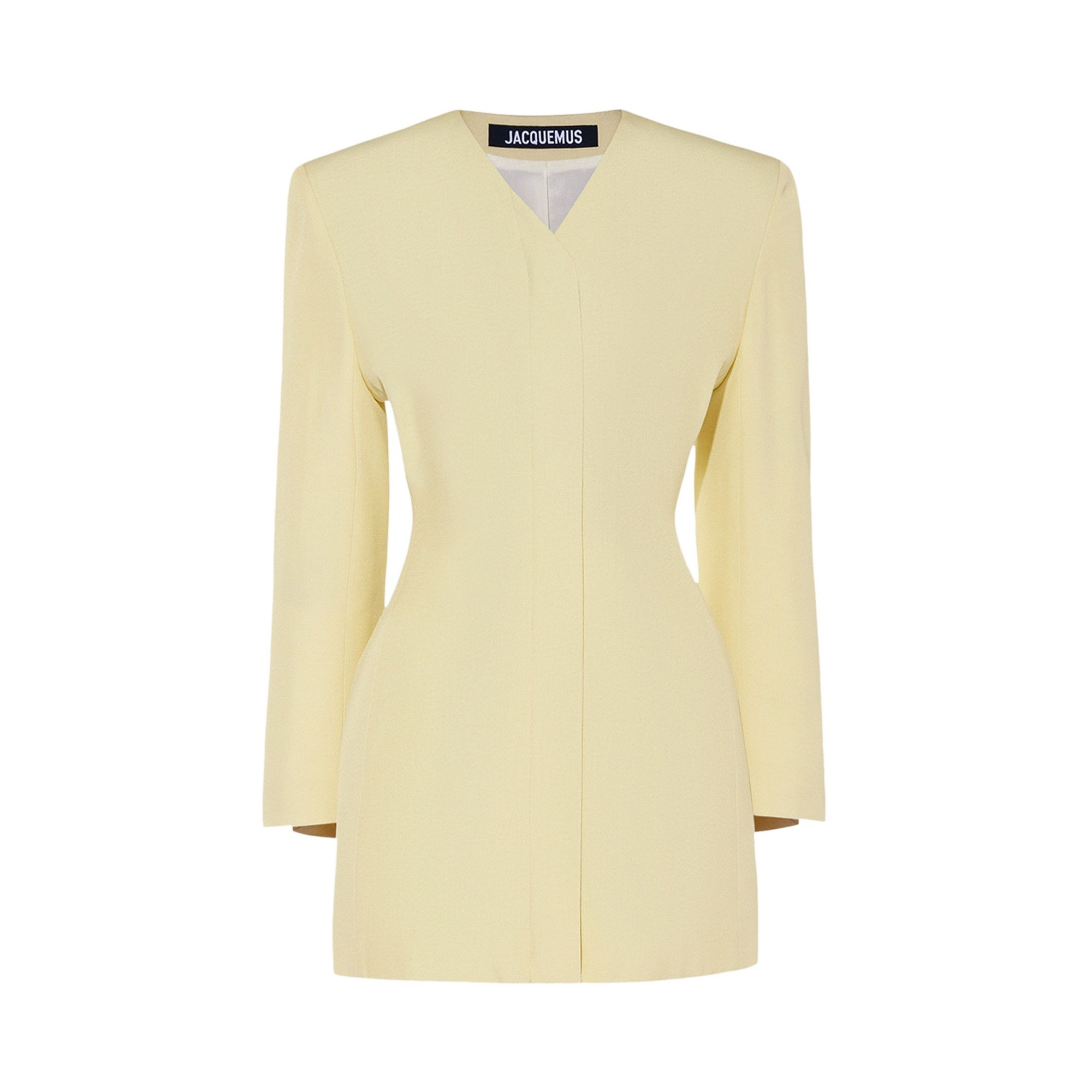 Jacquemus La Robe Cubo 'Pale Yellow' - 1