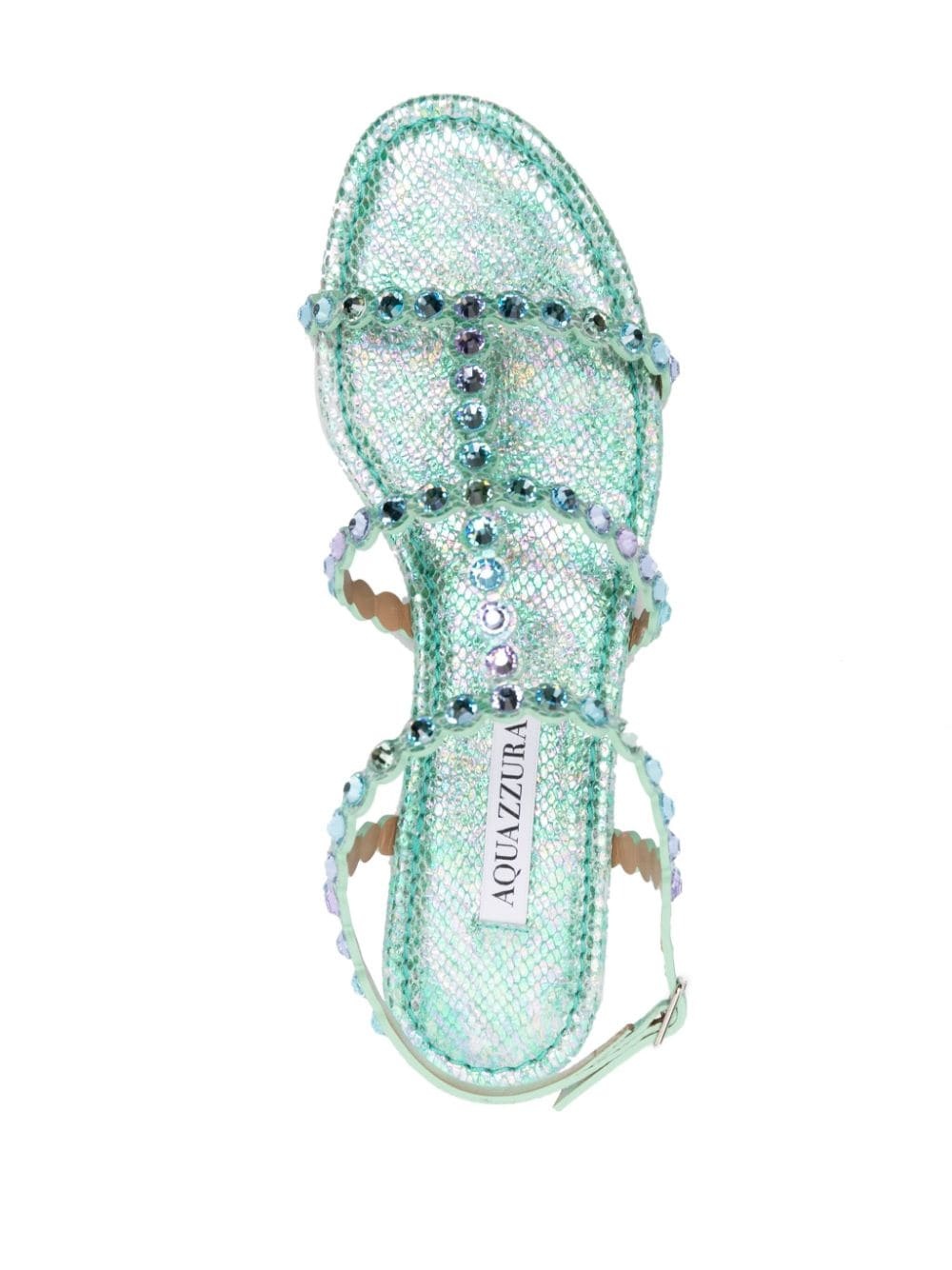 Tequila flat leather sandals - 4