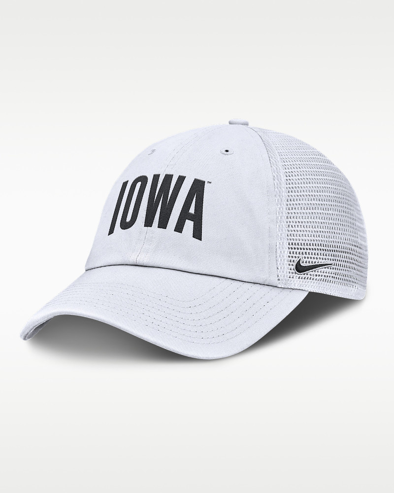 Iowa Primetime Campus Club Men's Nike College Trucker Adjustable Hat 1