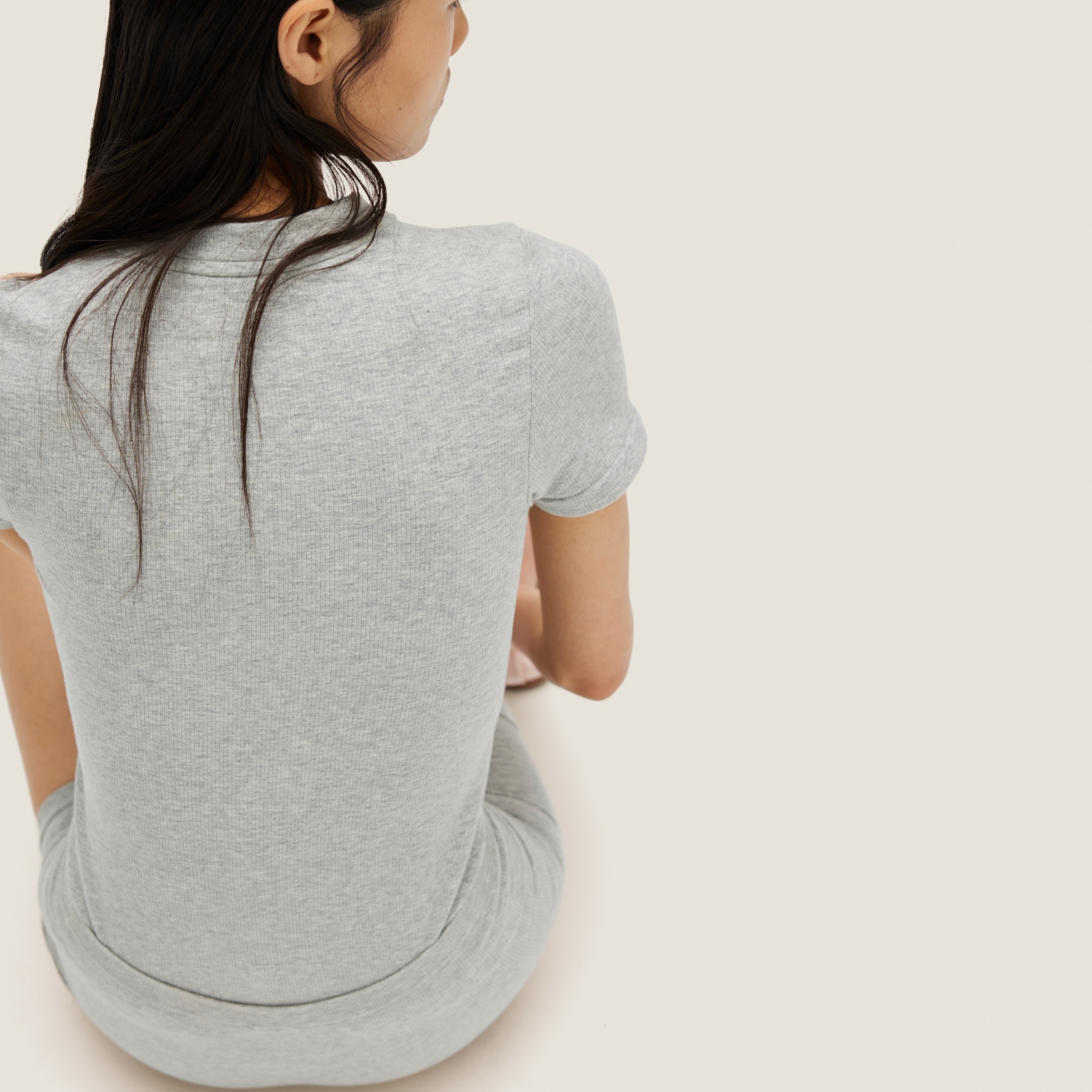 Seamless mélange T-shirt - 4