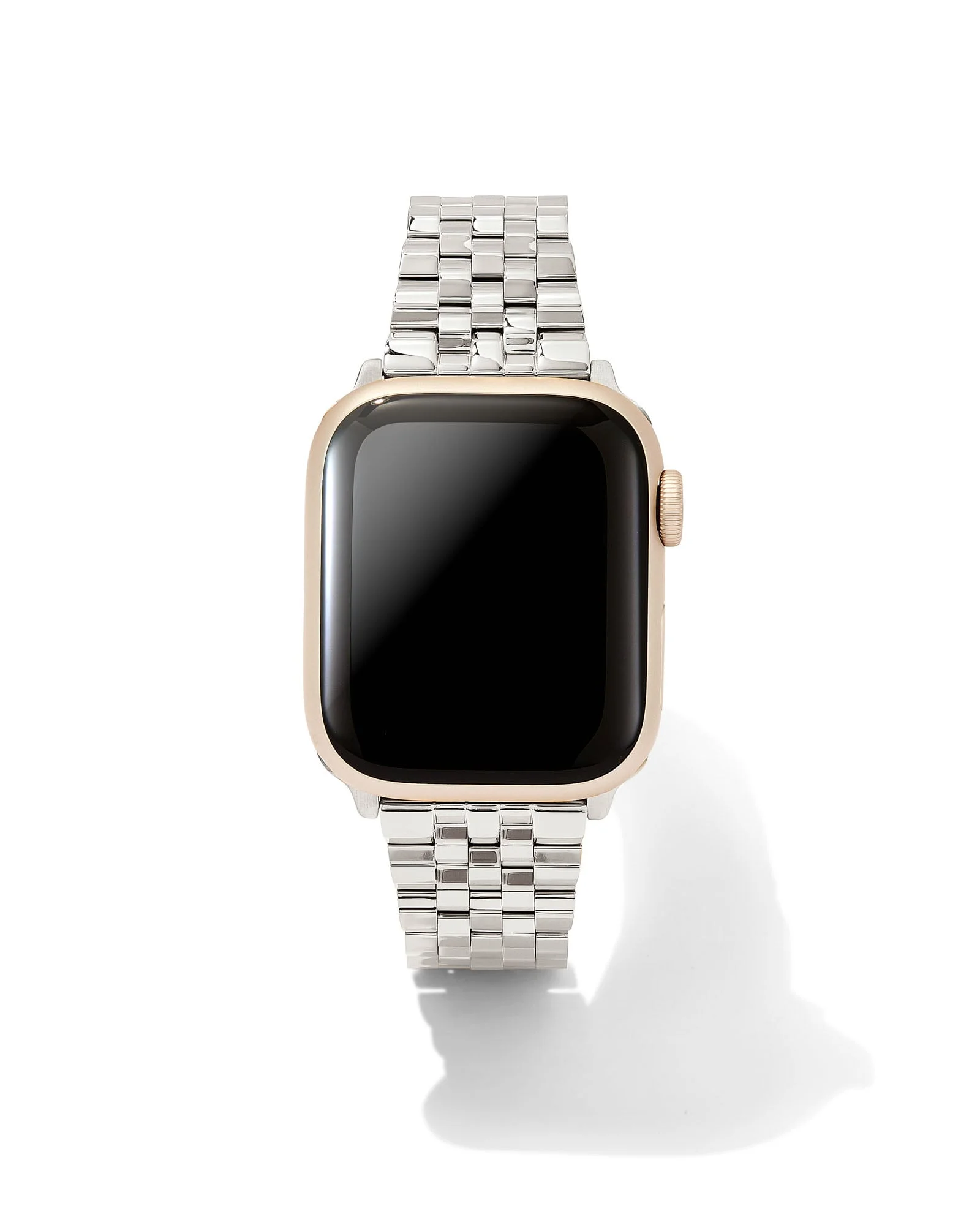 Alex 5 Link Watch Band in Silver Stainless Steel - 1