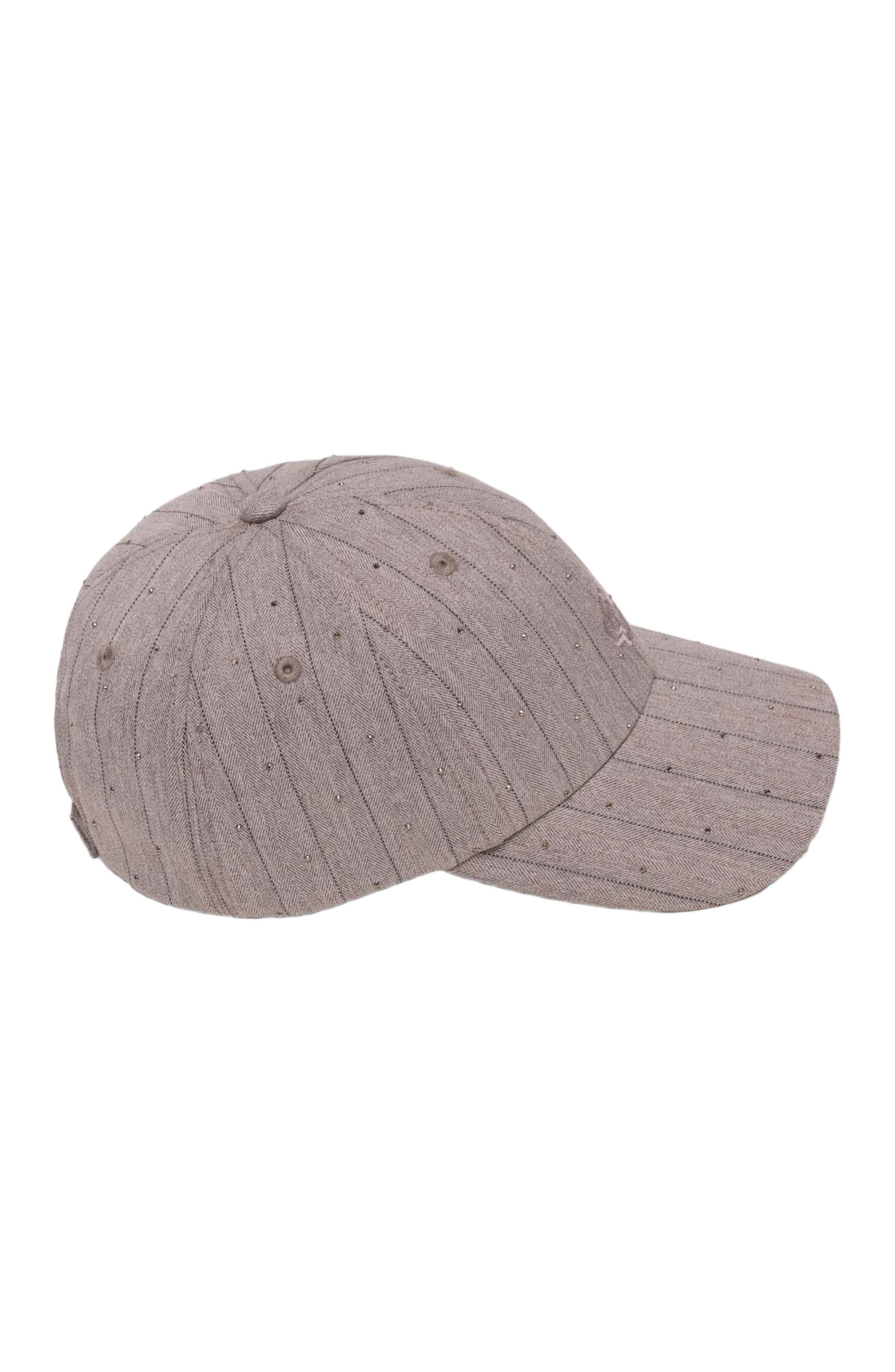 maje Printed cotton cap in Light Grey at Nordstrom - 2