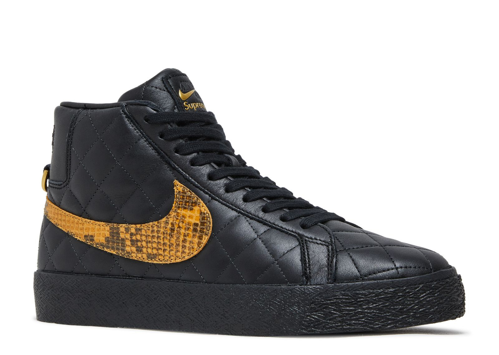 SUPREME X ZOOM BLAZER MID QS SB 'BLACK SNAKESKIN' - 2