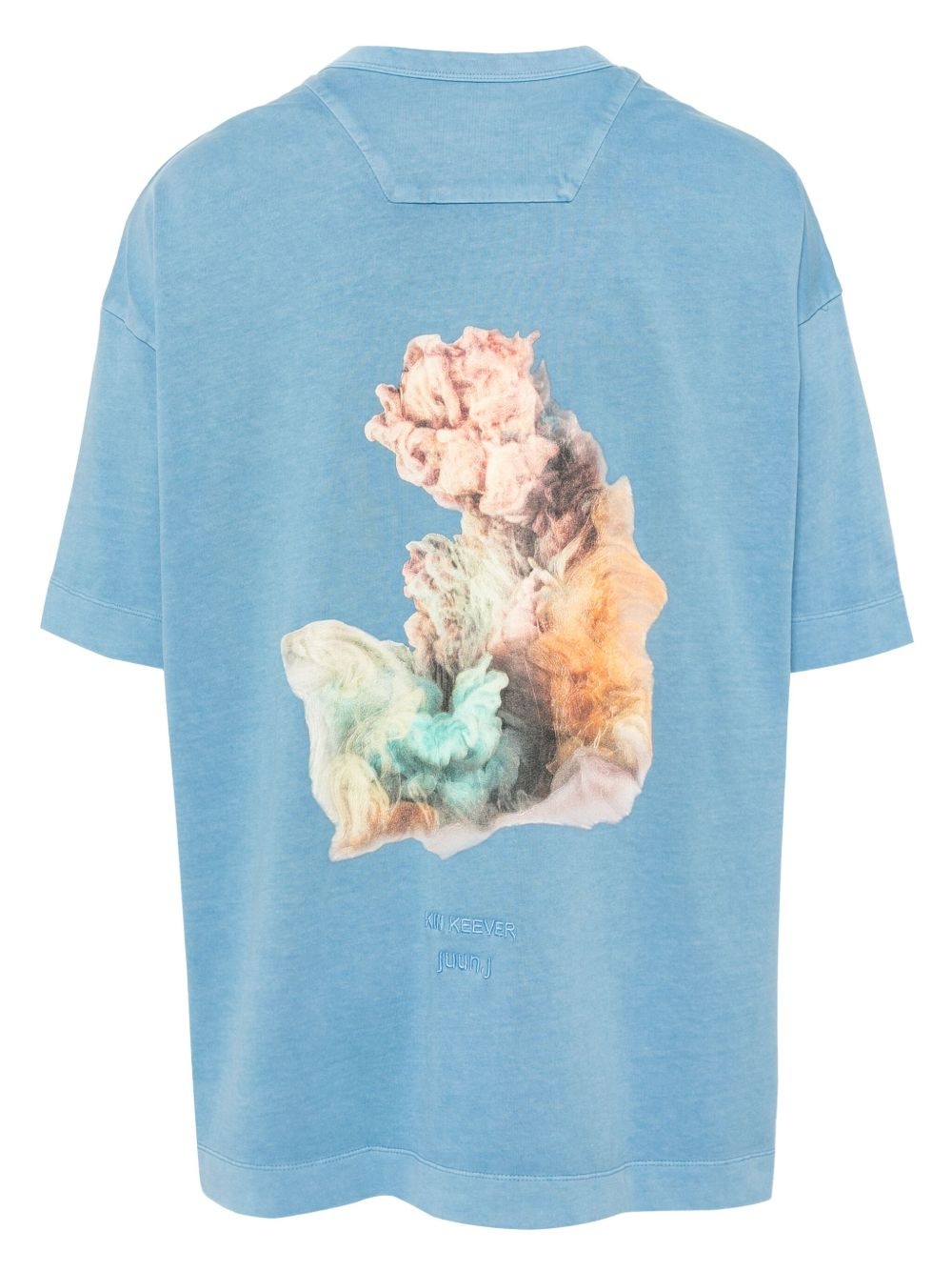 logo-embroidered T-shirt - 2