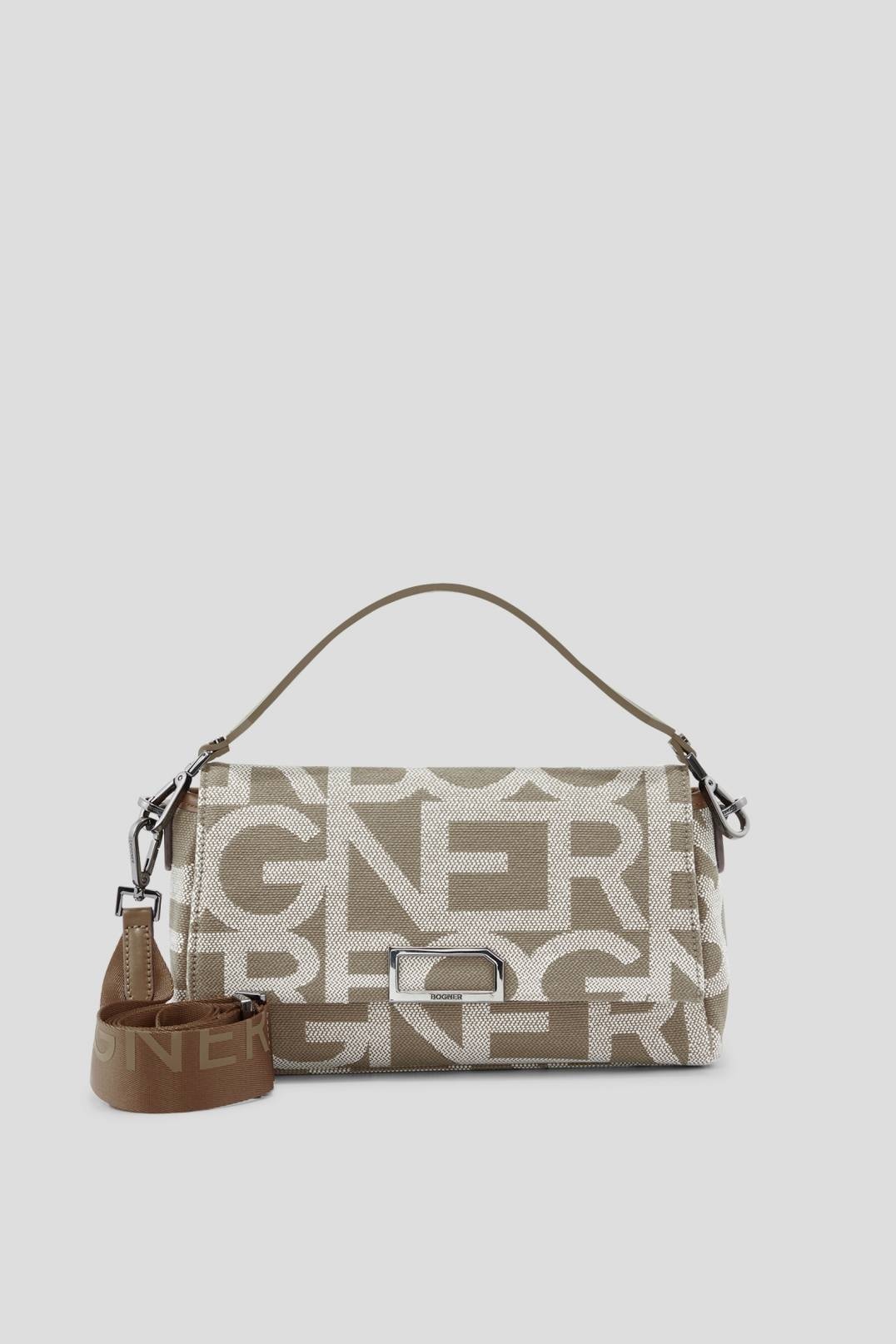 PANY NERA SHOULDER BAG IN BEIGE/WHITE - 1