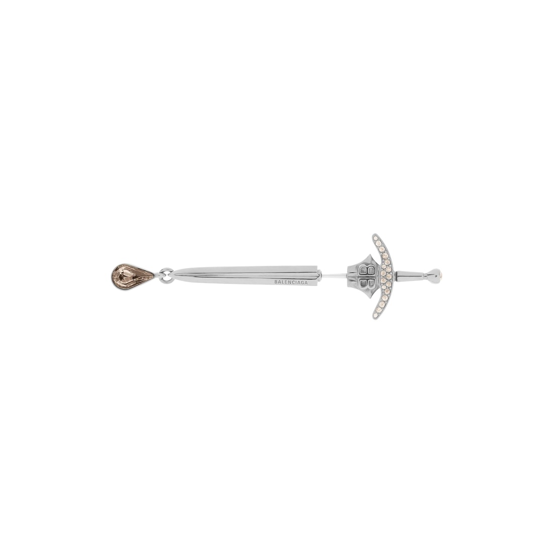 Goth Sword Earring in Grey - 3