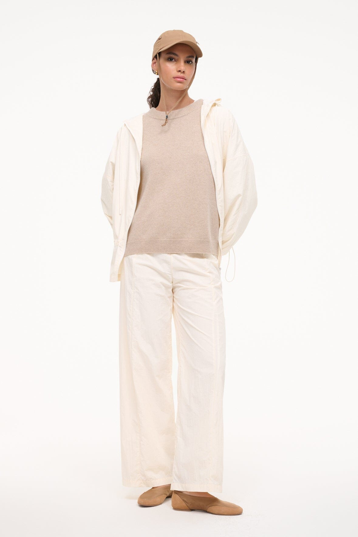 STAUD GONDOLA JACKET IVORY - 5