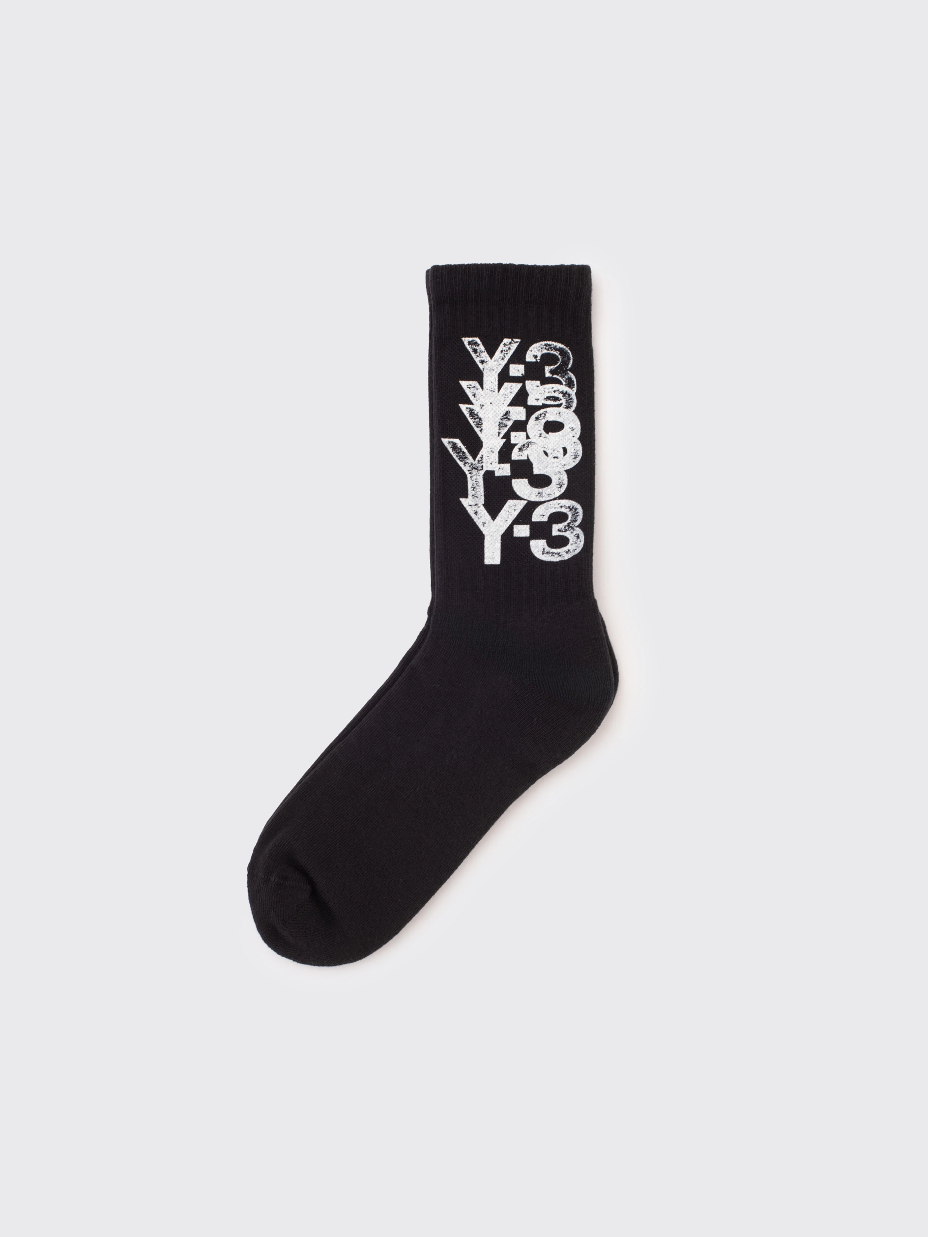 Y-3 Graphic Crew Socks - 1