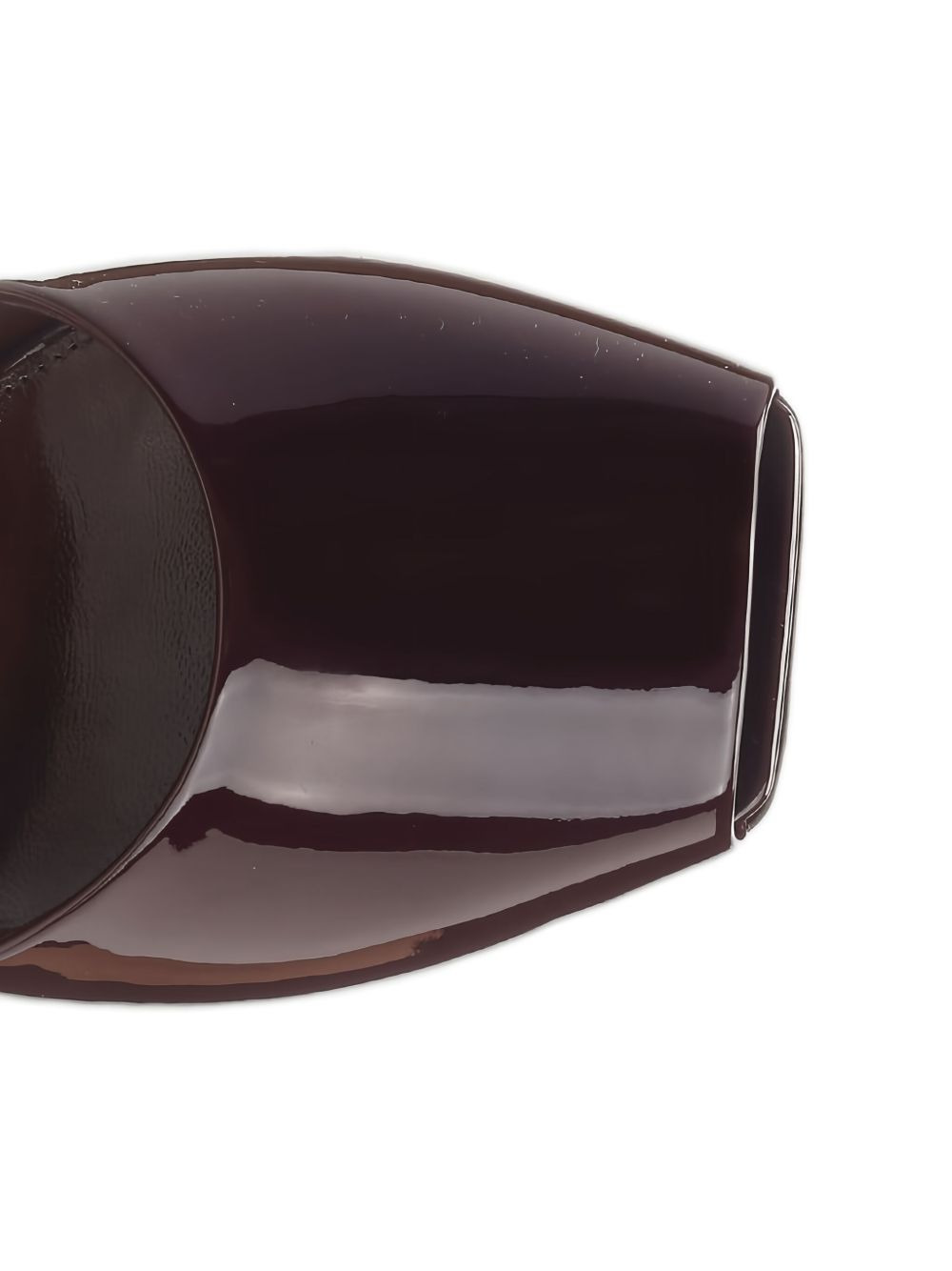 110mm La Scandale patent-leather sandals - 3