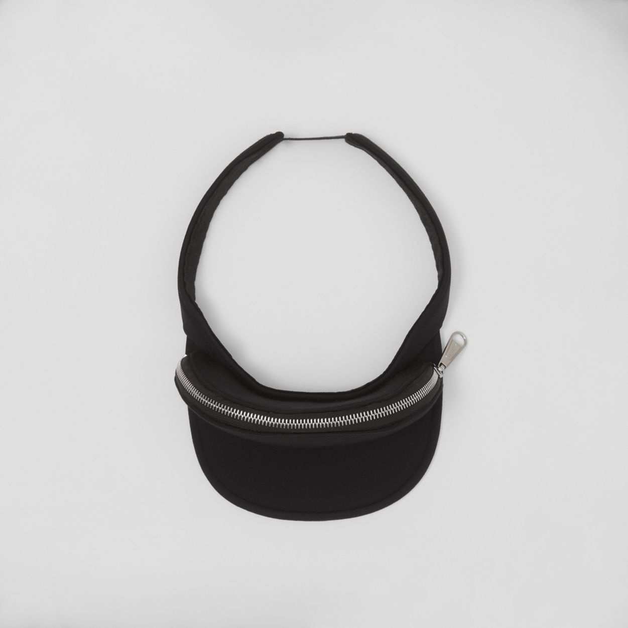 Neoprene Visor with Detachable Zip Pocket - 4