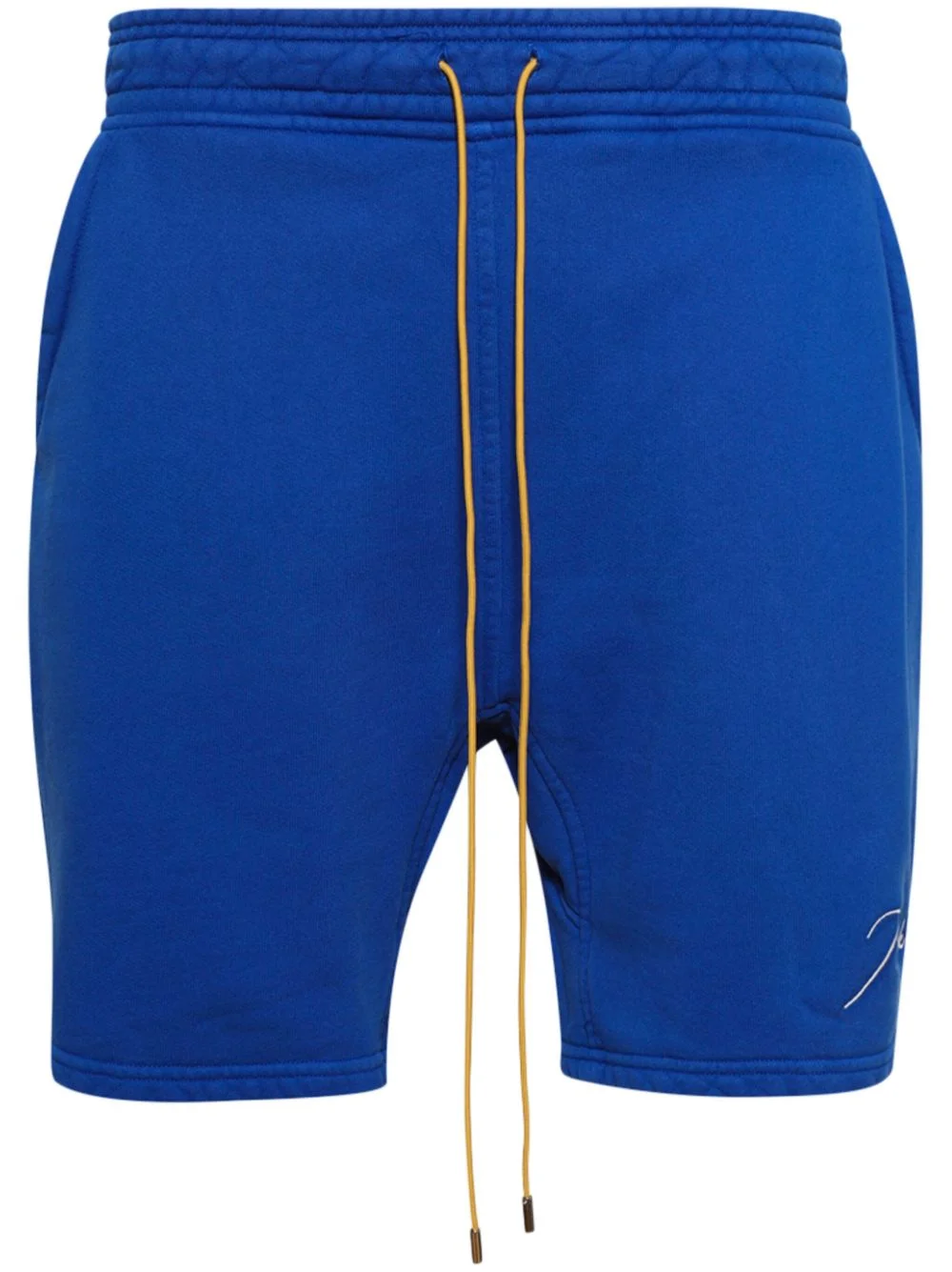 drawstring track shorts - 1