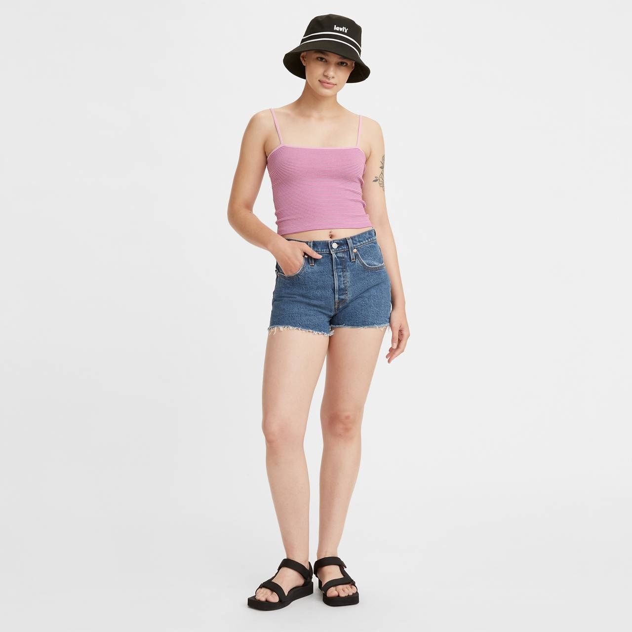 501® ORIGINAL FIT HIGH RISE WOMEN'S SHORTS - 2