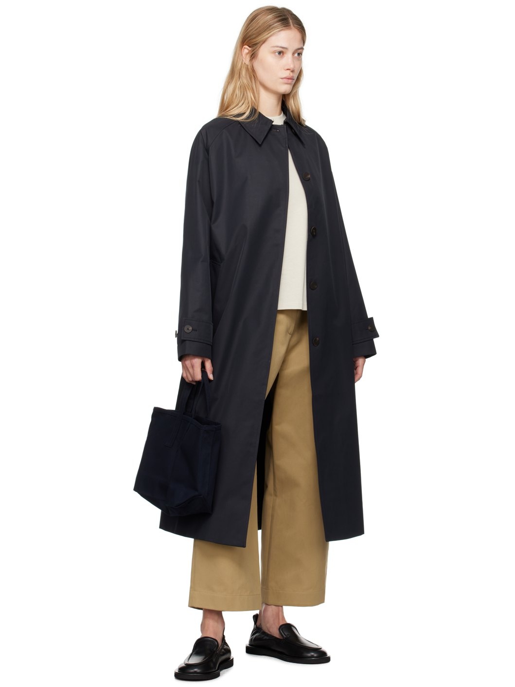 Tan Dordoni Volume Trousers - 4