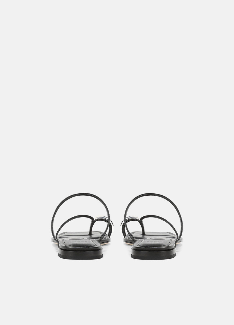Vince Polli Leather Toe-Ring Sandal outlook