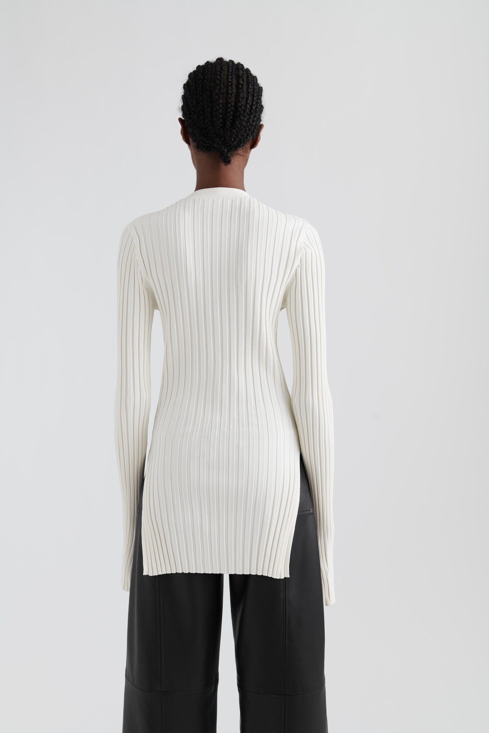 Rae Rib Knit Cardigan - 3
