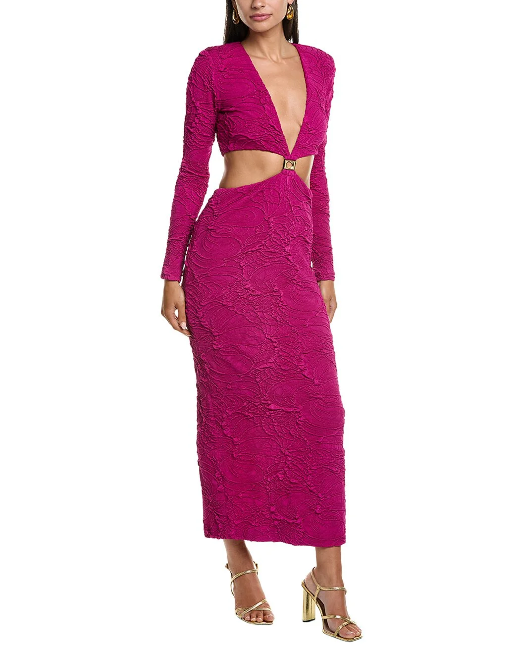 PatBO Jacquard Maxi Dress - 1