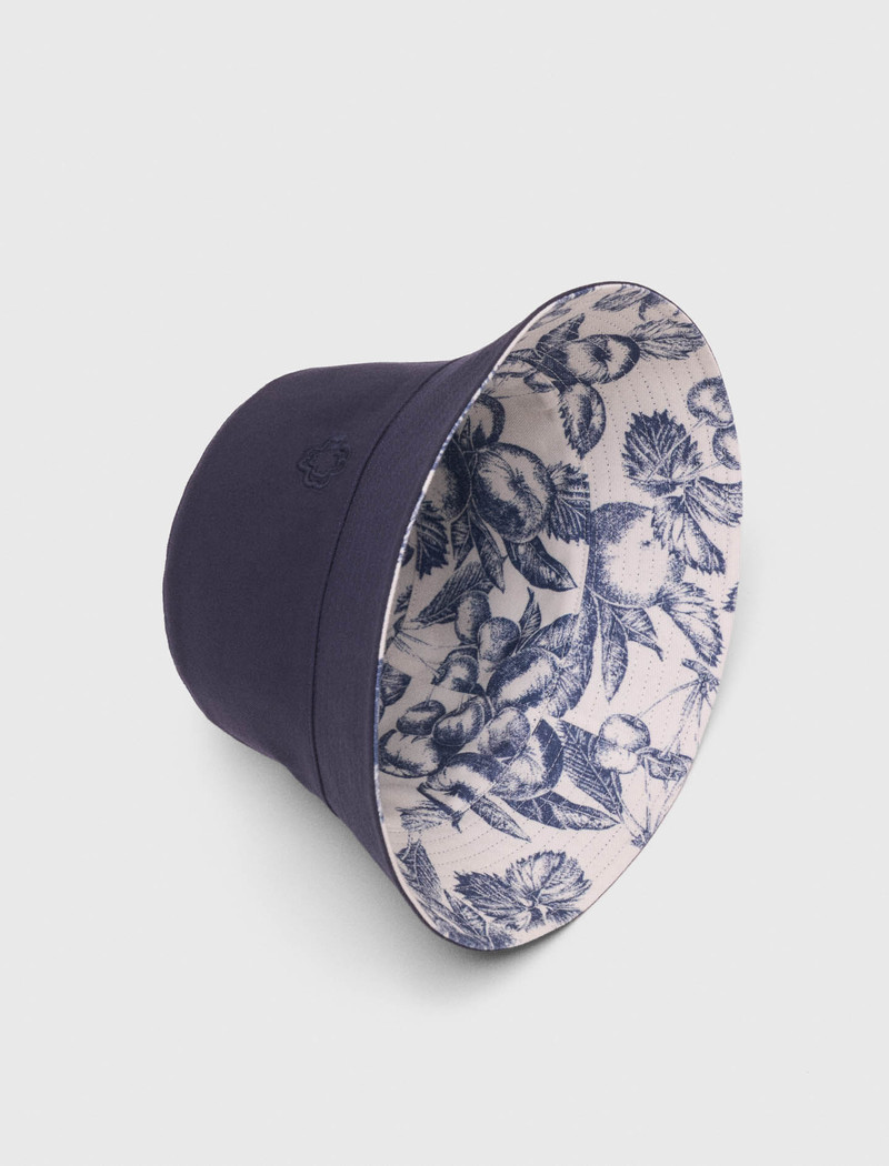Reversible fruit print bucket hat 5