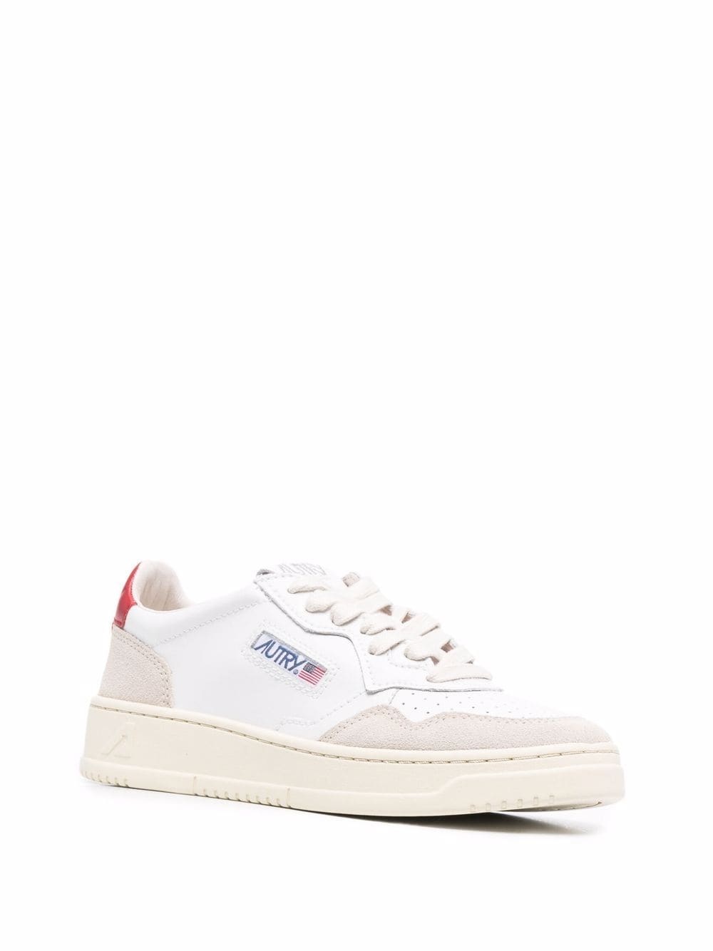 side logo-patch sneakers - 2