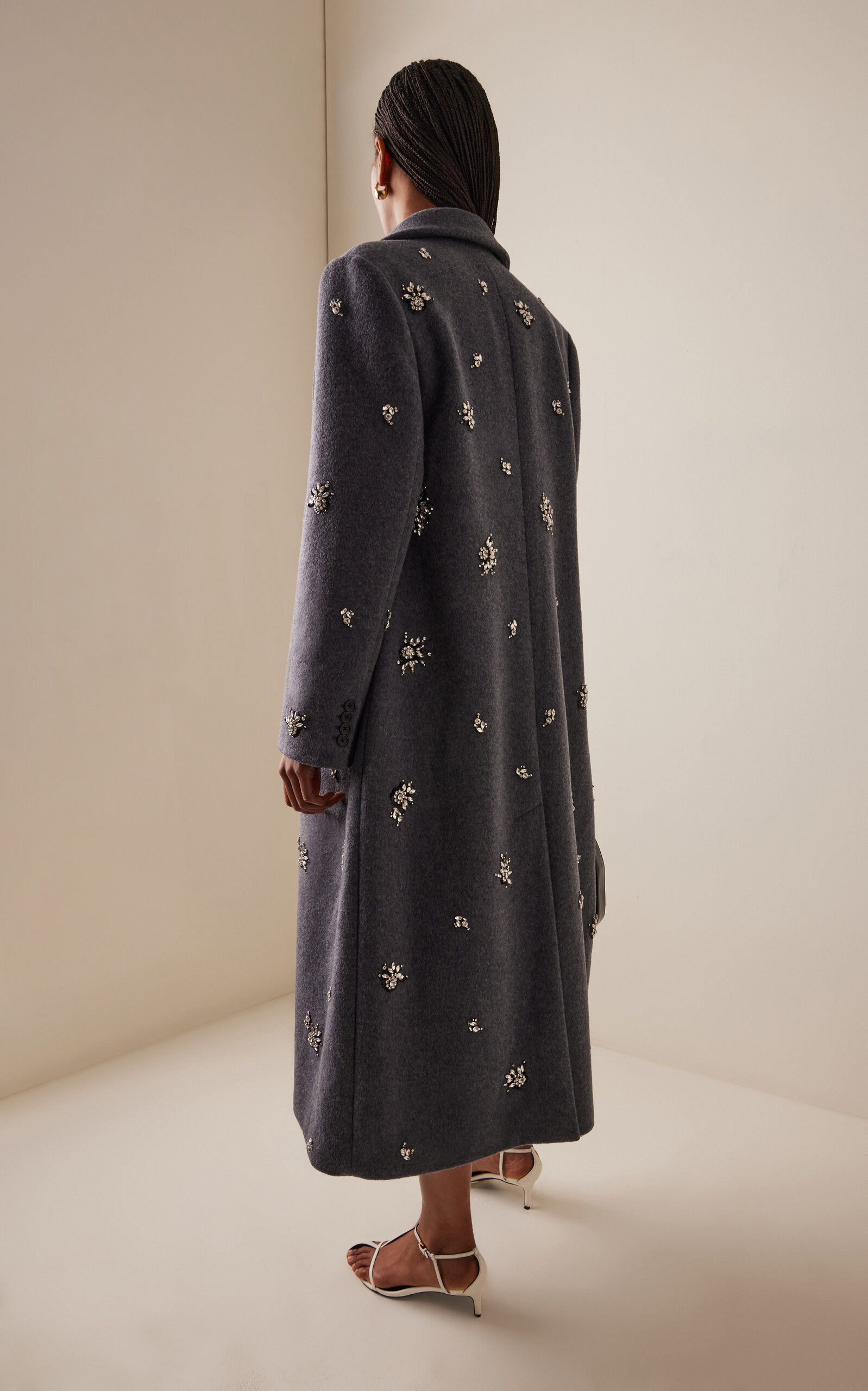 Gianni Wool Coat grey - 4