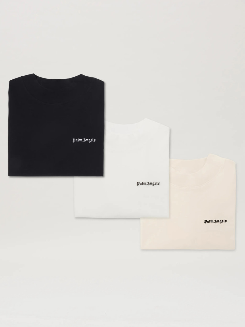 Palm Angels 3-PACK LOGO T-SHIRT outlook