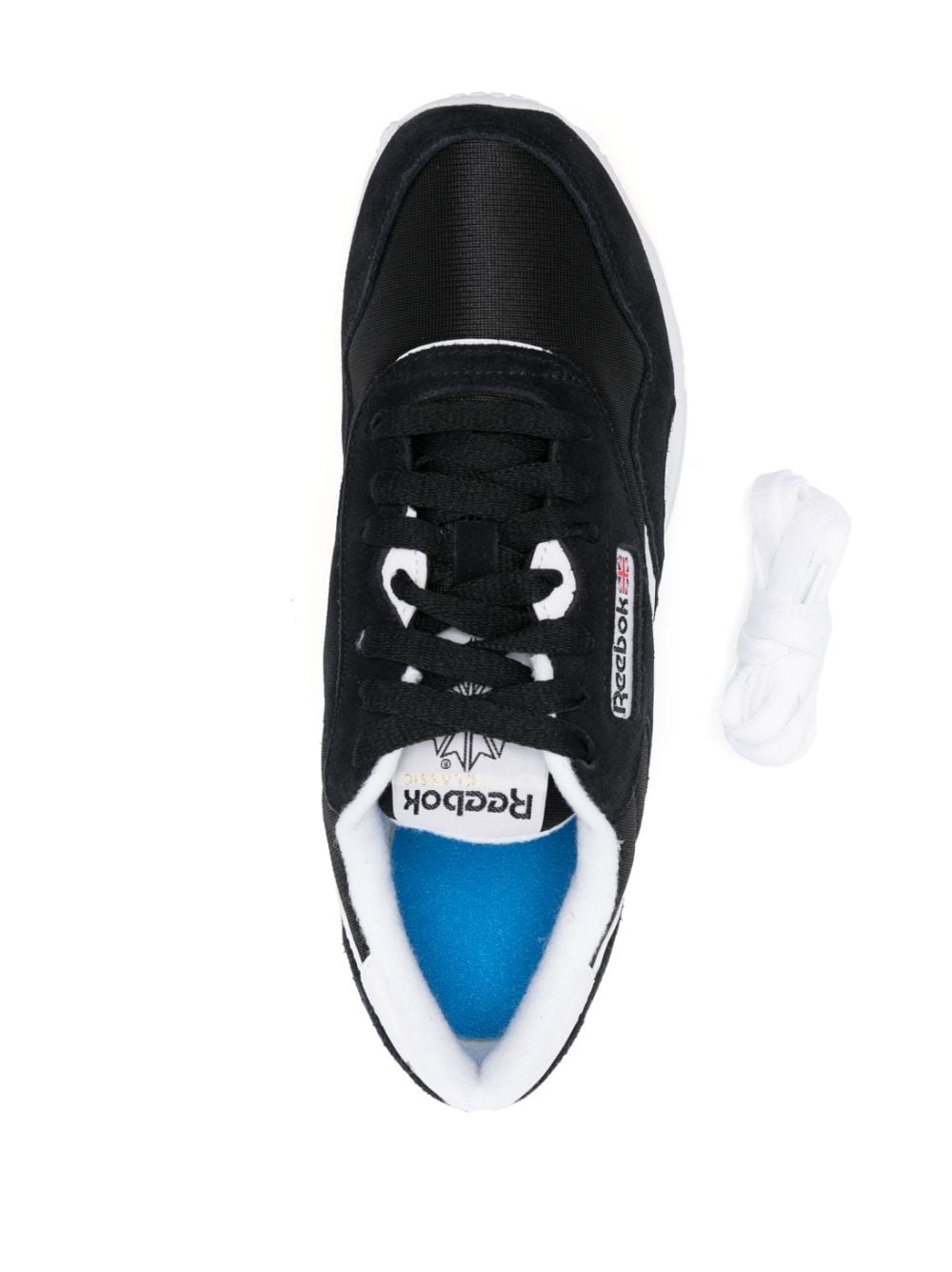 logo-tag low-top sneakers - 4