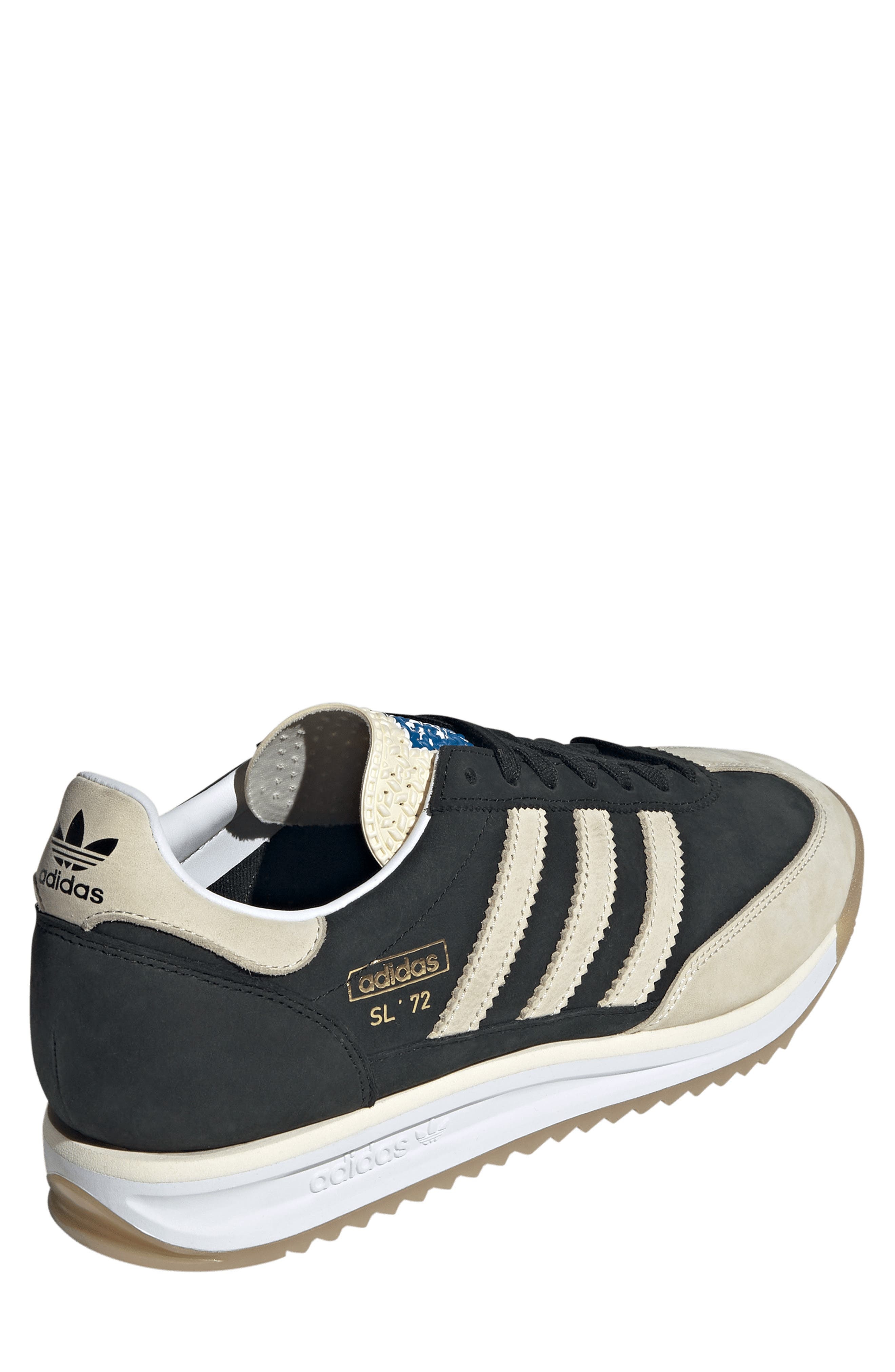 adidas Gender Inclusive SL 72 RS Sneaker in Black/Cream White/Gum at Nordstrom - 2