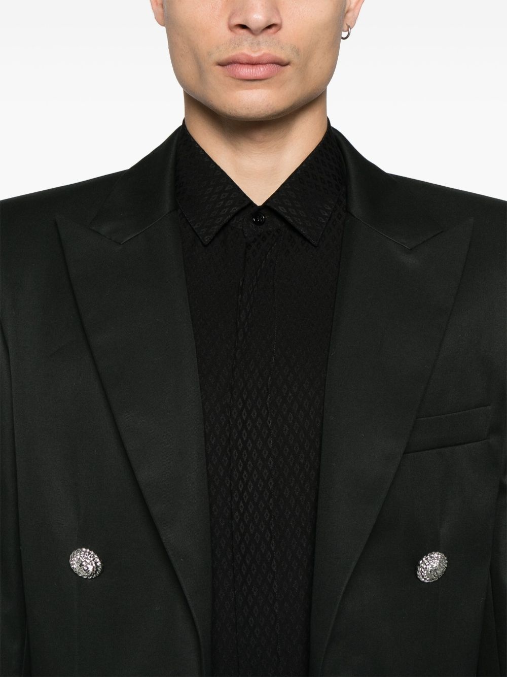 cotton blazer - 5