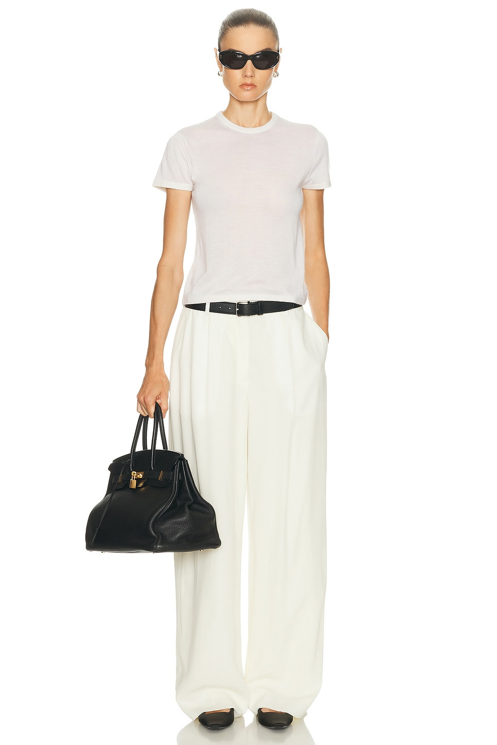 Wide Fluid Trouser - 5