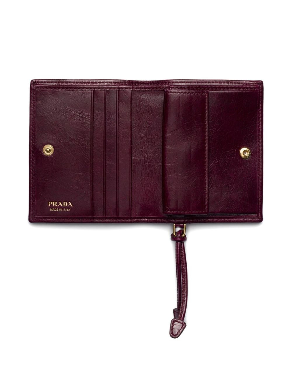 Soft Lux patent-leather logo-plaque wallet - 5