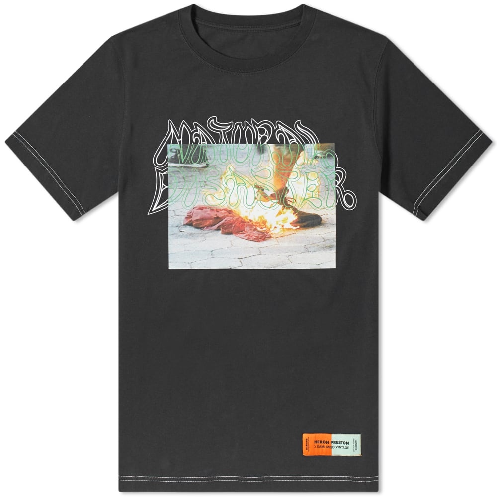 Heron Preston Sami Miro Print & Embroidery Tee - 1