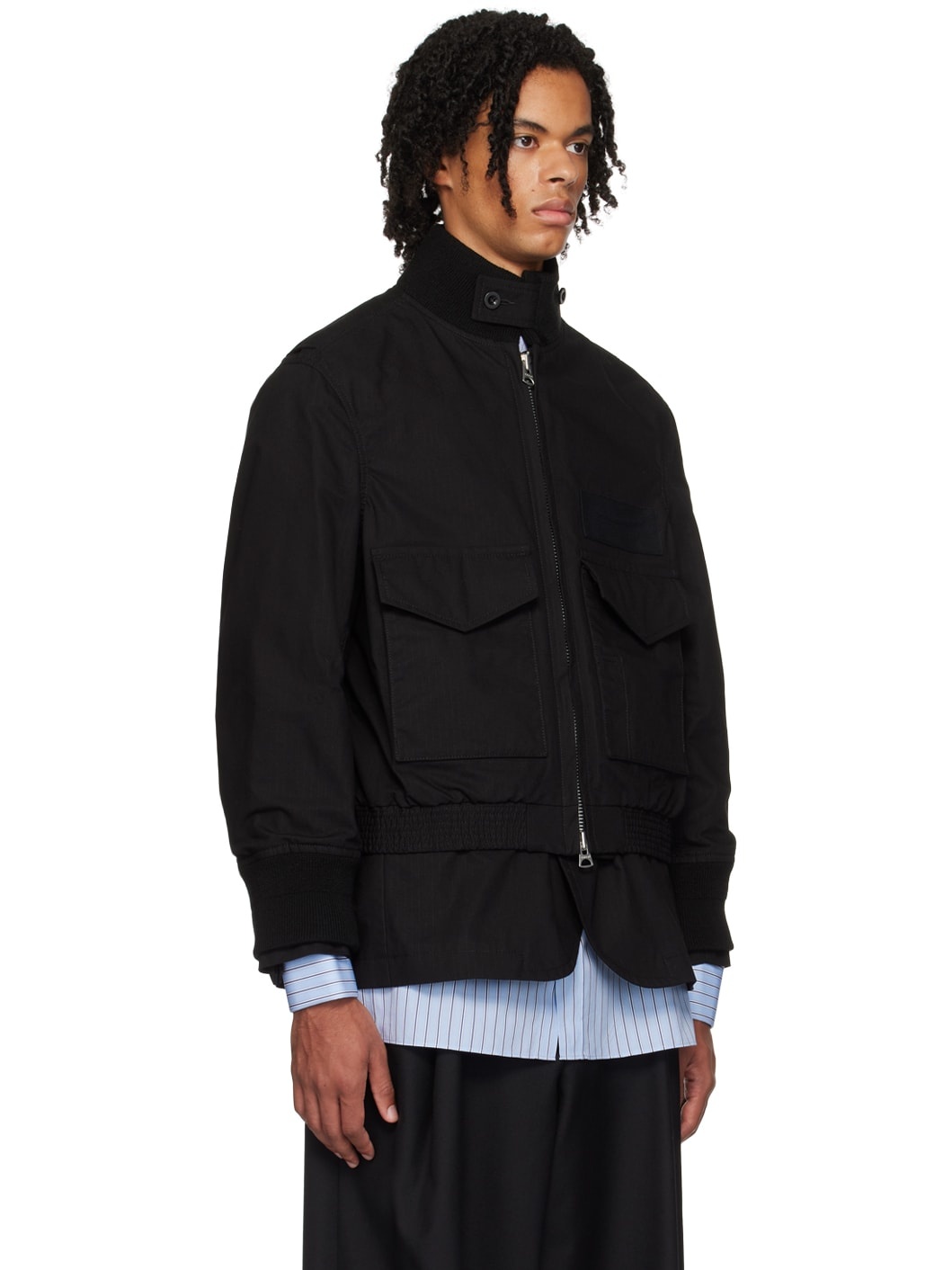 Maison Margiela striped cotton shirt | REVERSIBLE