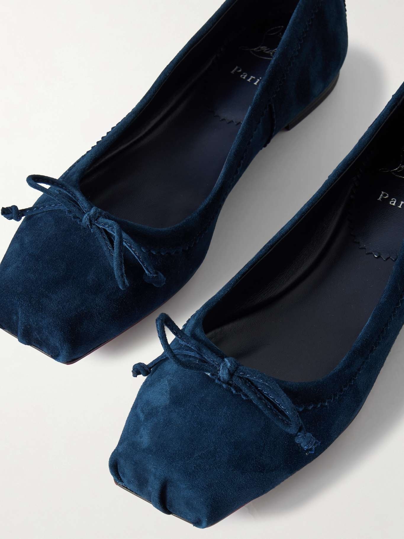 Mamadrague suede ballet flats Navy - 4