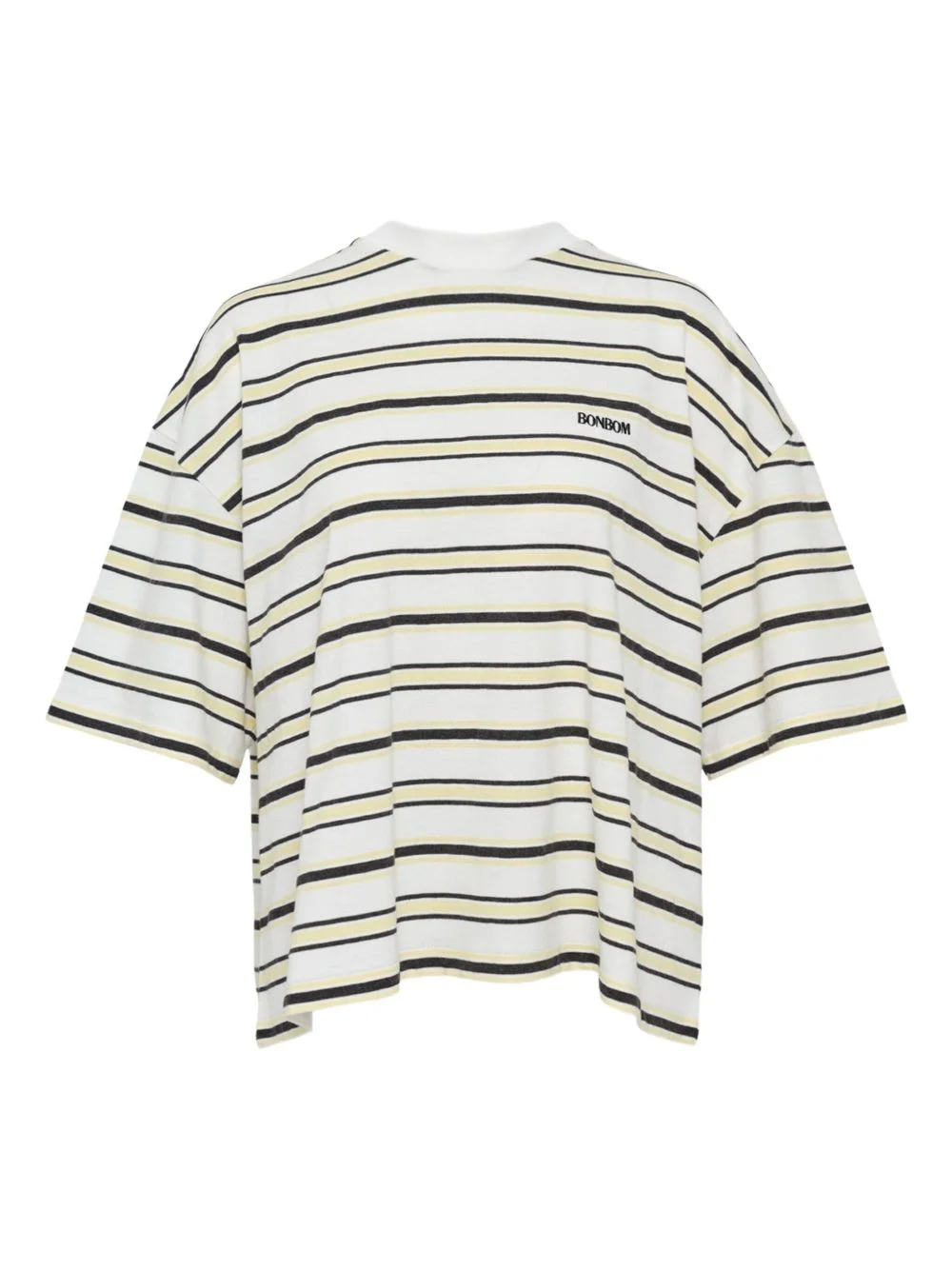 half-length sleeves cropped T-shirt - 1